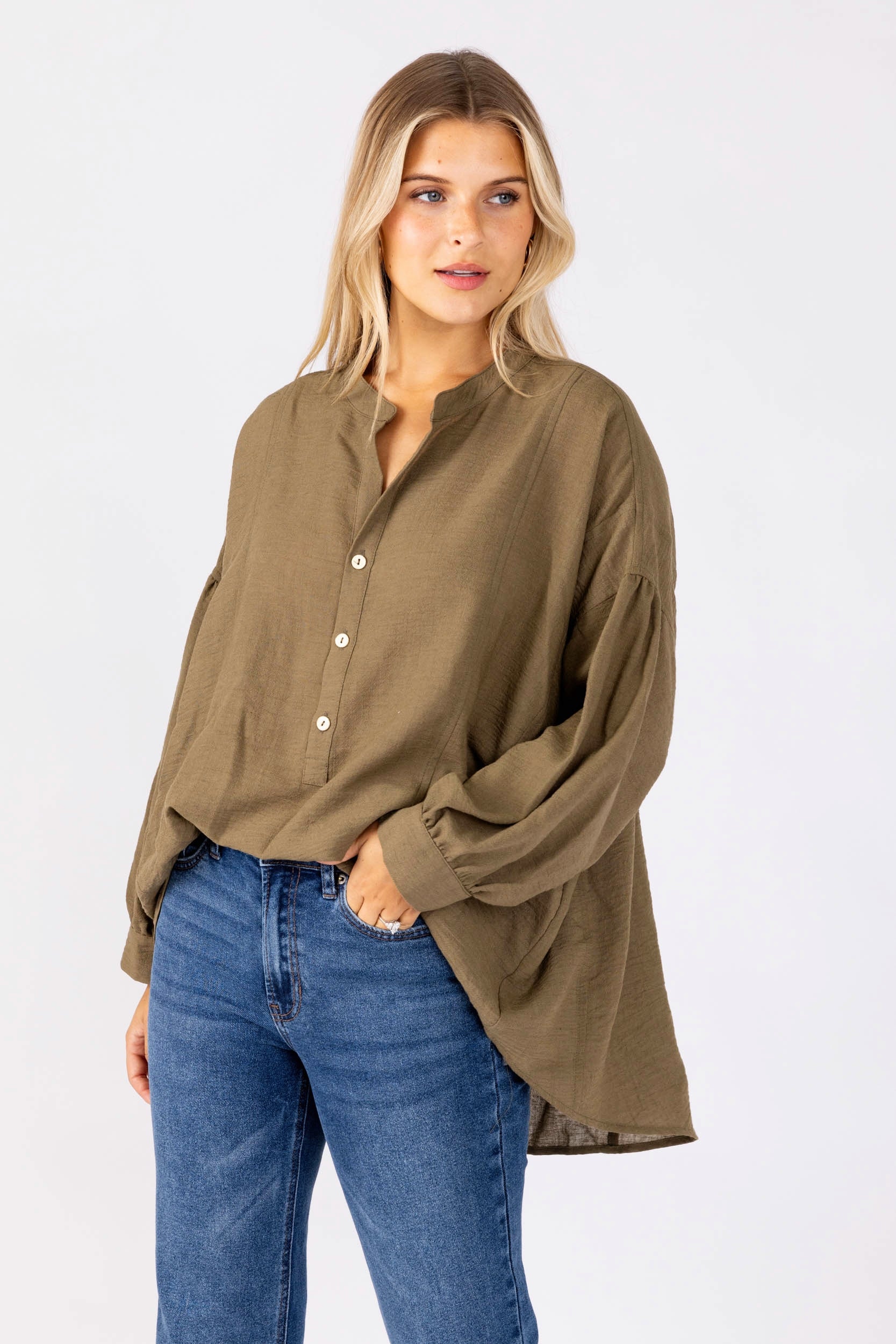 Tessa Button Down Blouse - fab'rik
