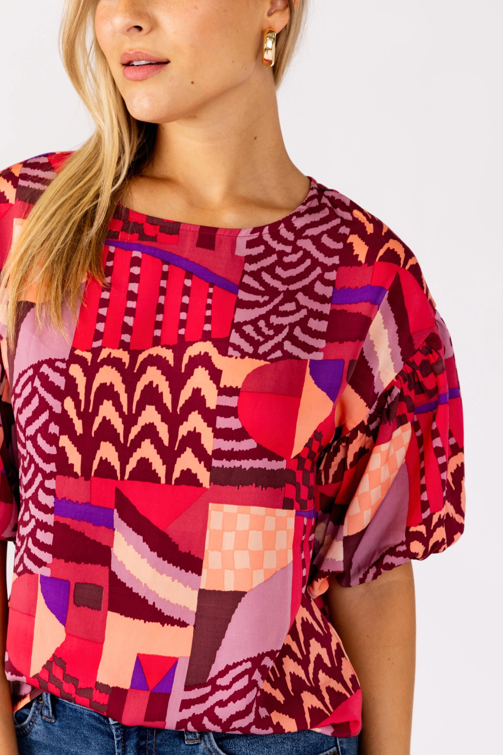 Bali Printed Blouse - fab'rik
