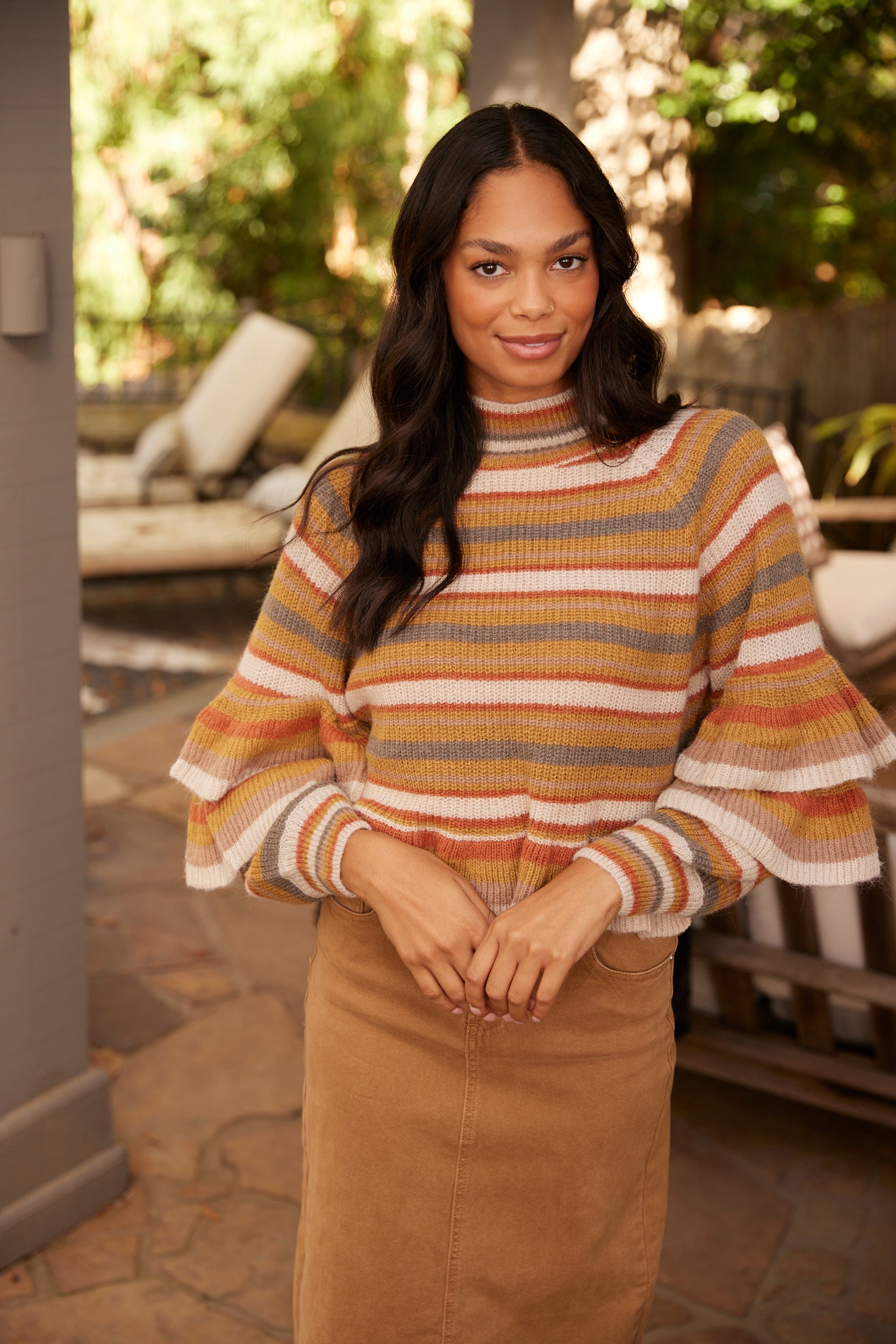 Koami Ruffled Sweater - fab'rik