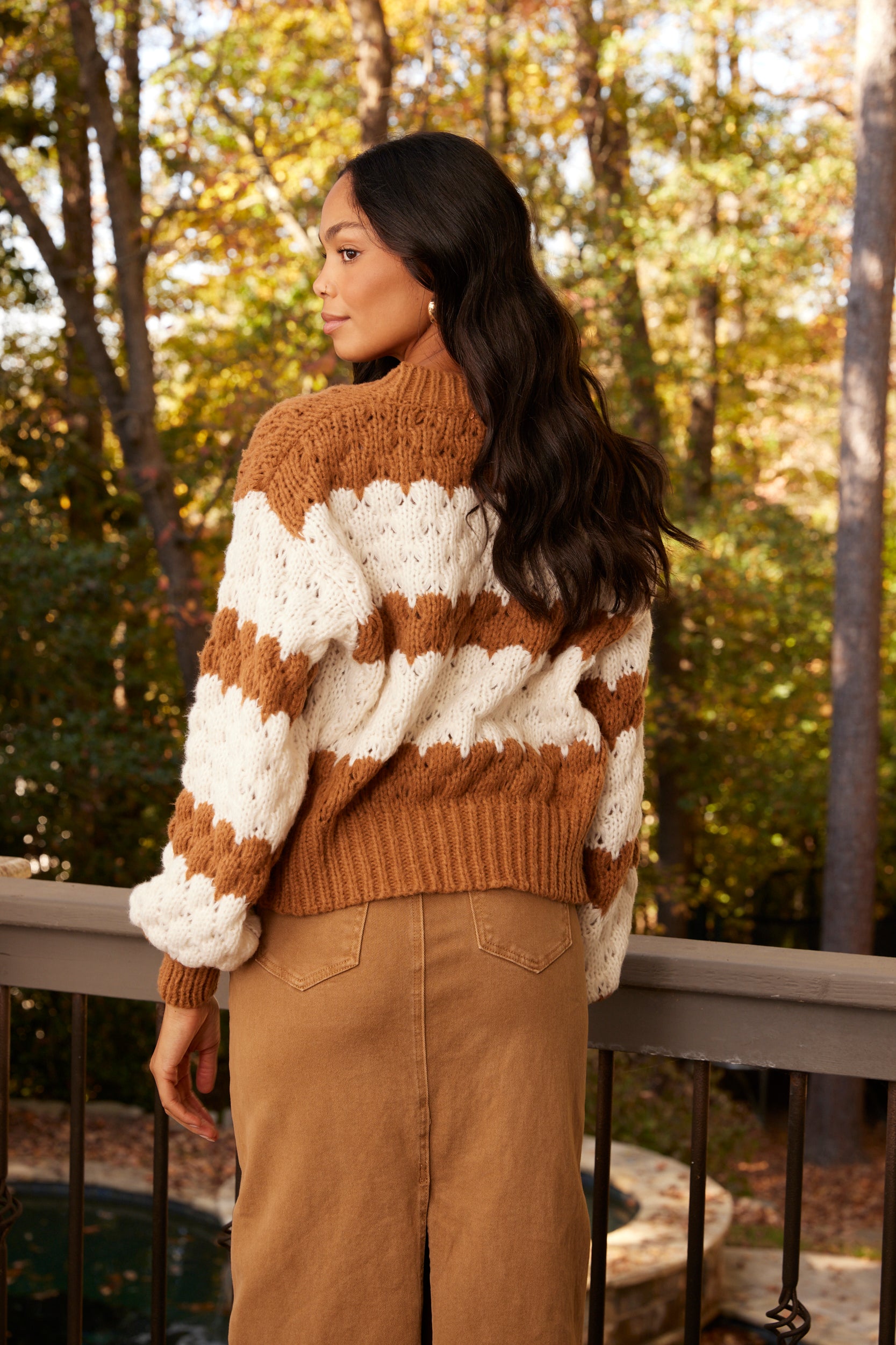 Kimball Striped Cardigan - fab'rik