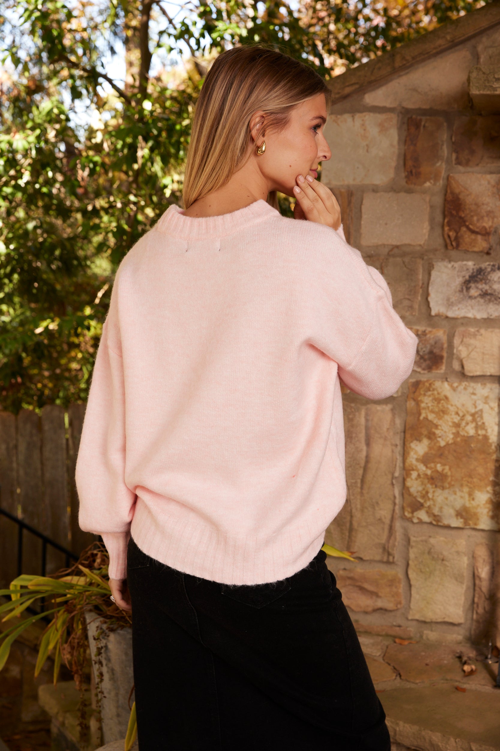 Irene Oversized Crewneck Sweater - fab'rik