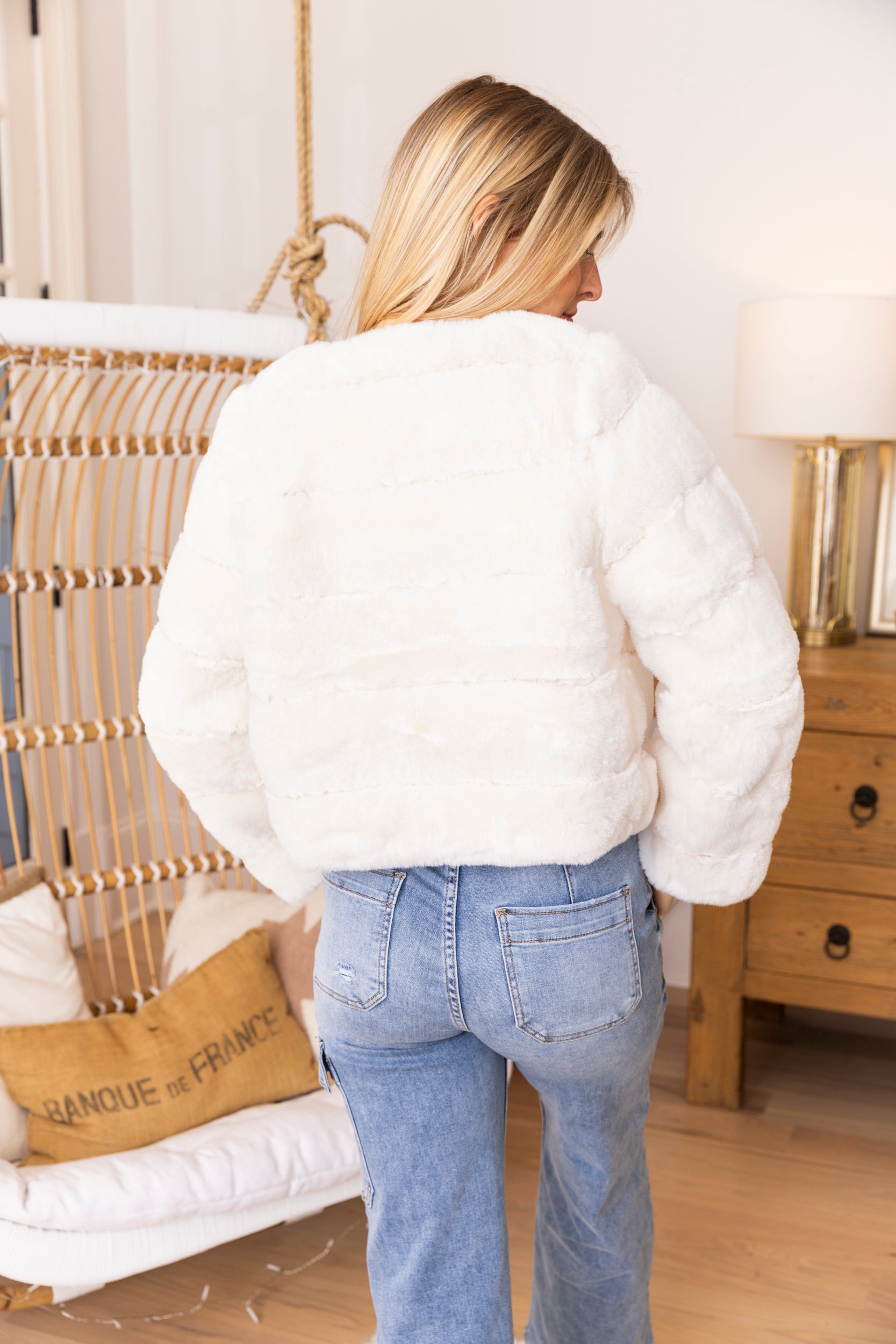 Rachel Faux Fur Jacket - fab'rik