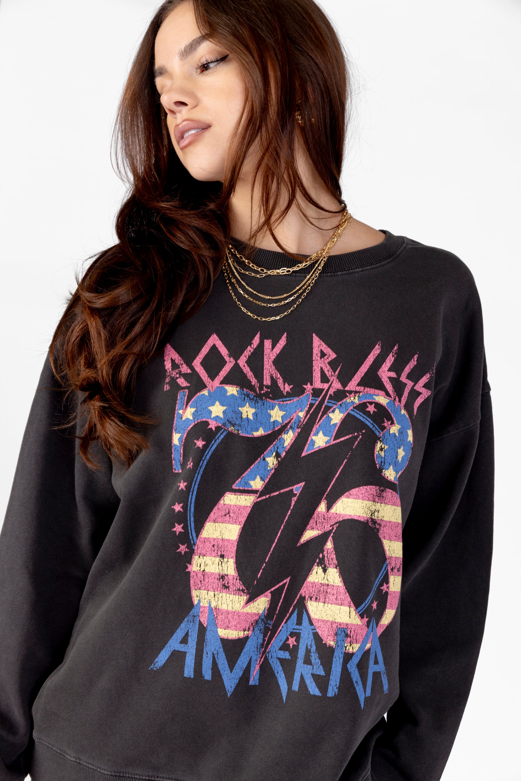 "Rock" Graphic Sweatshirt - fab'rik