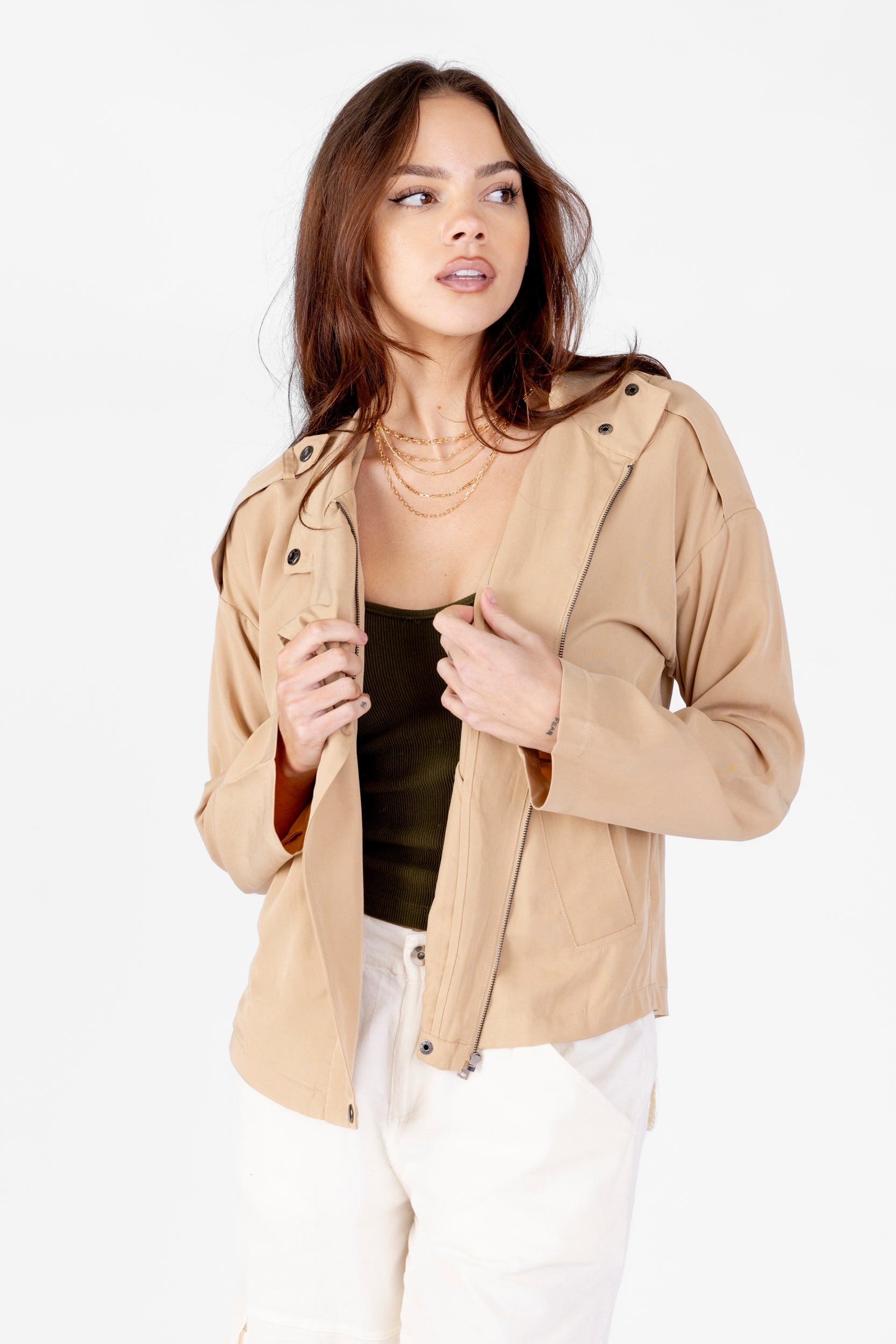 Annie Oversized Utility Jacket - fab'rik