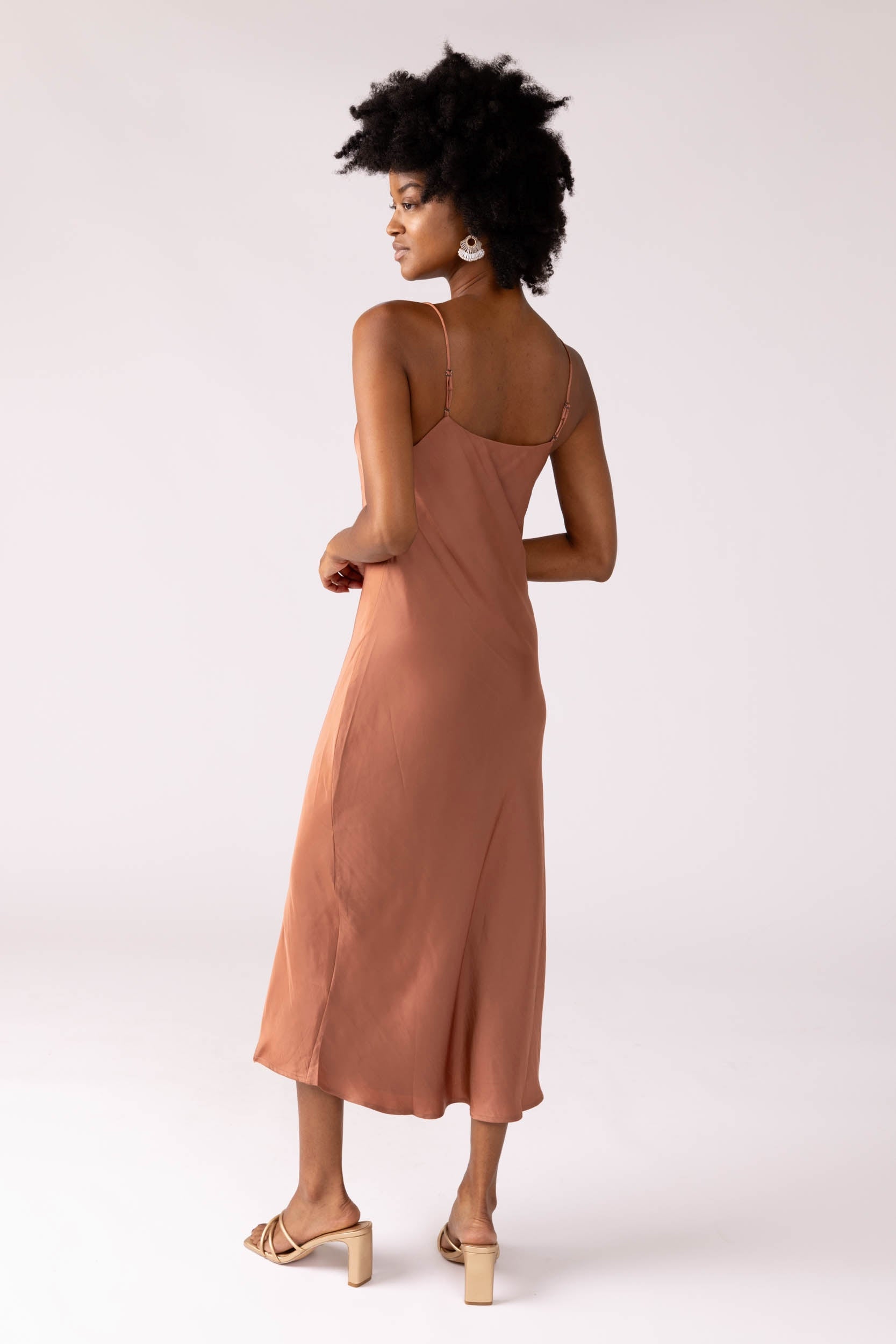 Z Supply Lark Lux Sheen Slip Dress - fab'rik