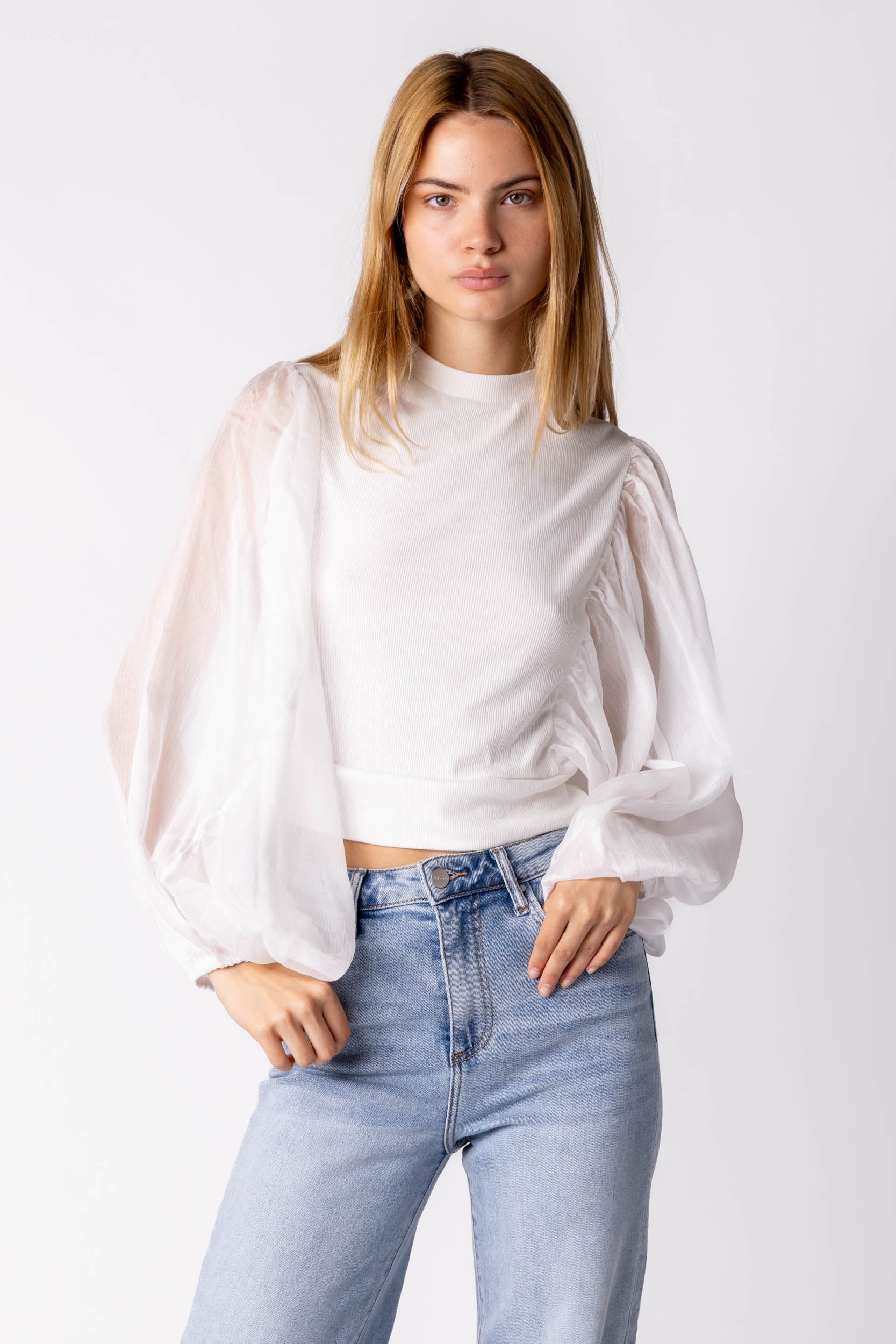 Ellie Pleated Blouse - fab'rik