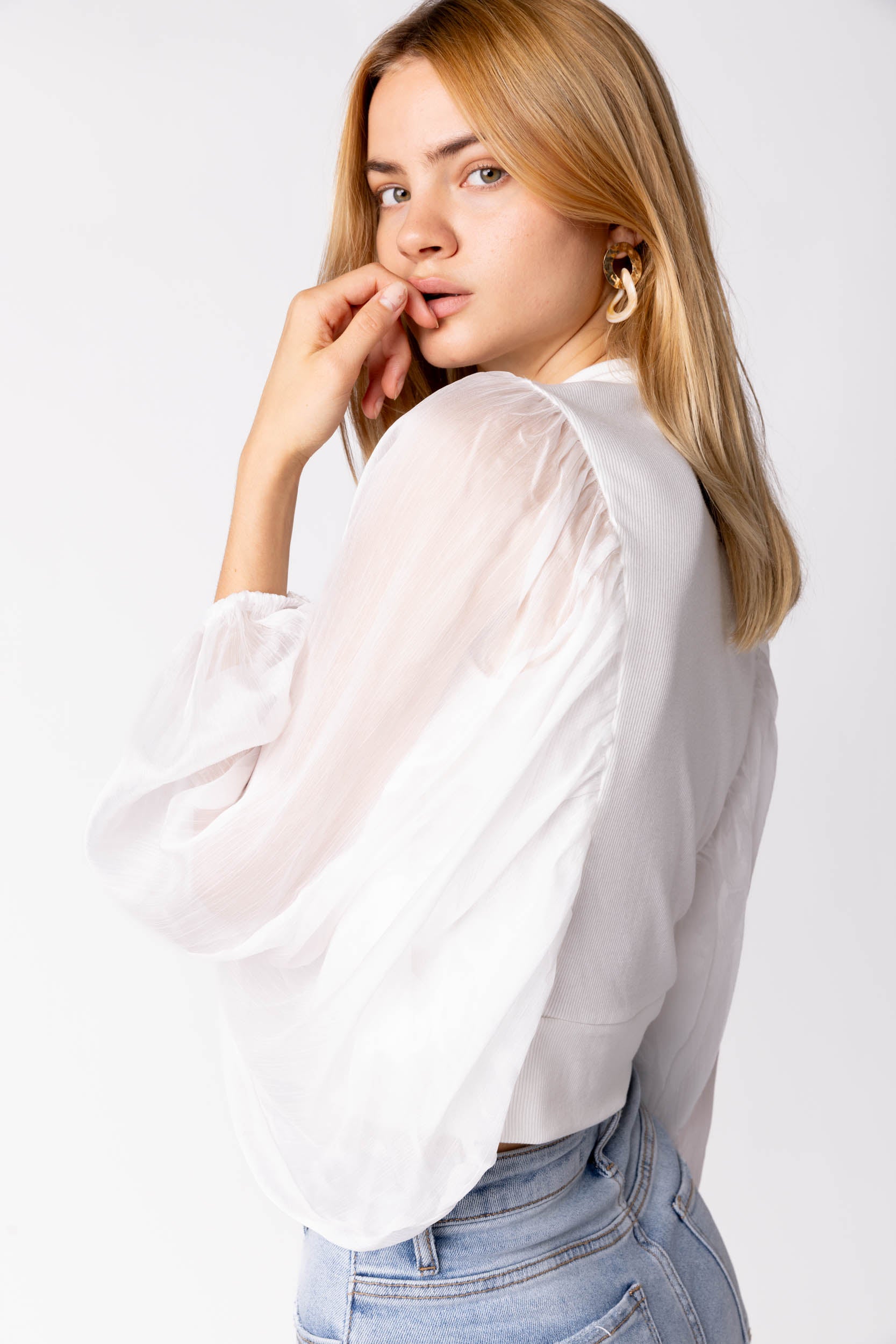 Ellie Pleated Blouse - fab'rik