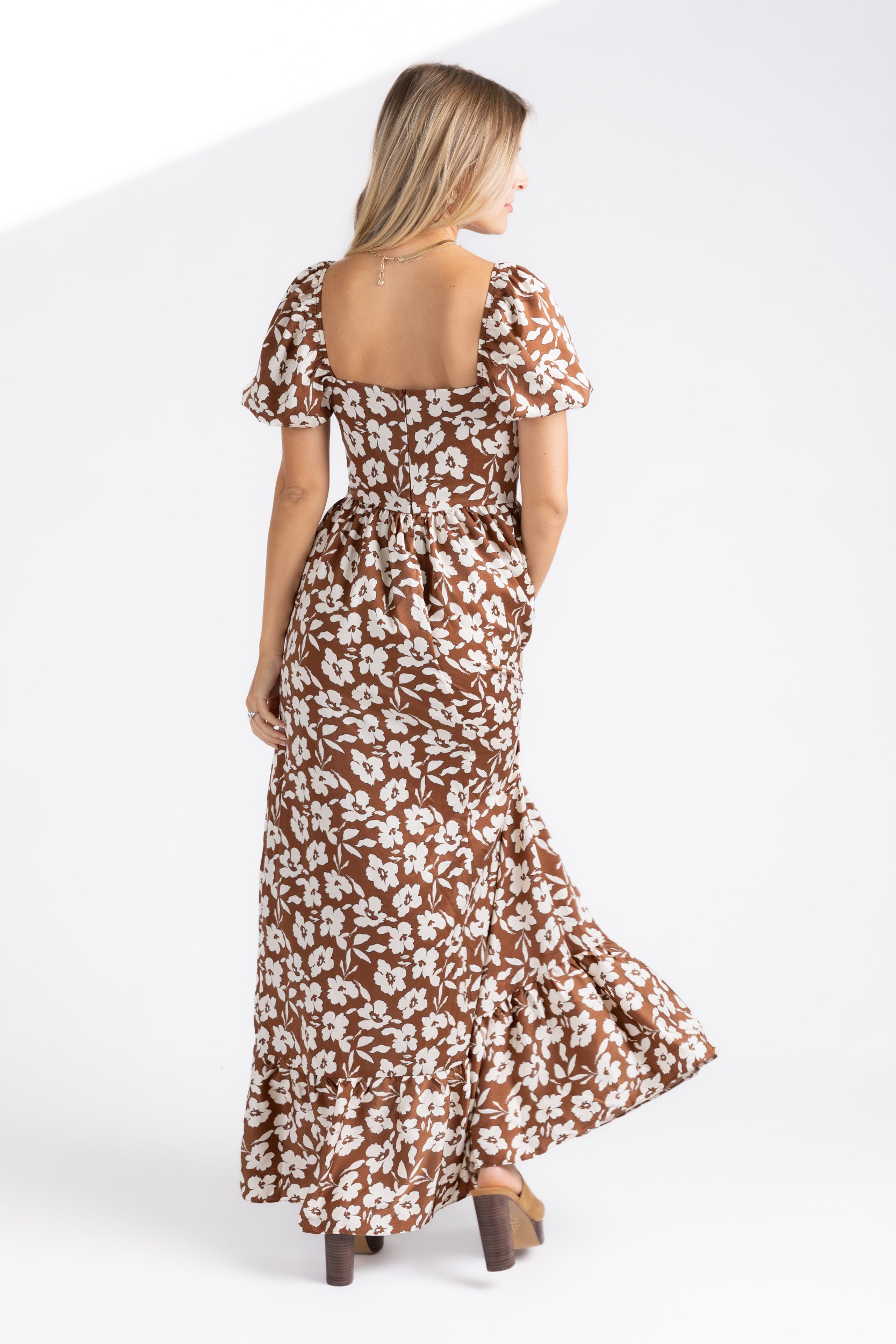 Colette Floral Midi Dress - fab'rik