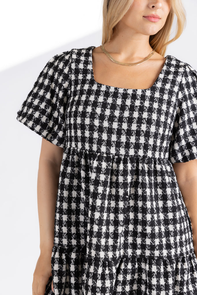 Esmeralda Check Dress - fab'rik
