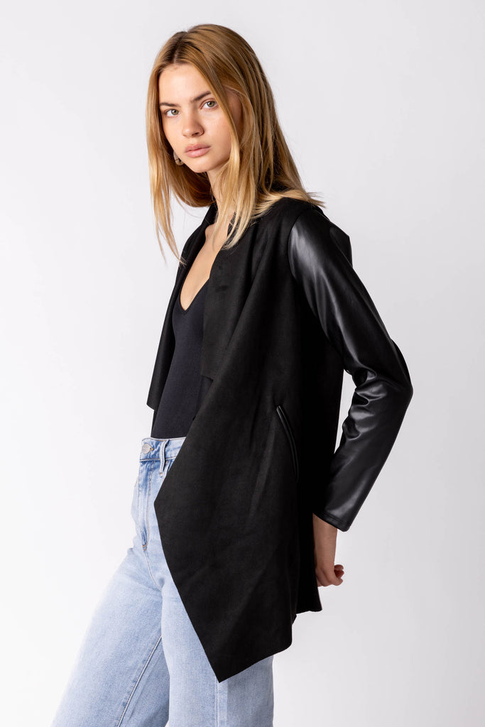 Maddy Open Front Jacket - fab'rik