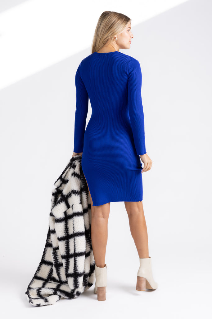 Ivy Bodycon Midi Dress - fab'rik