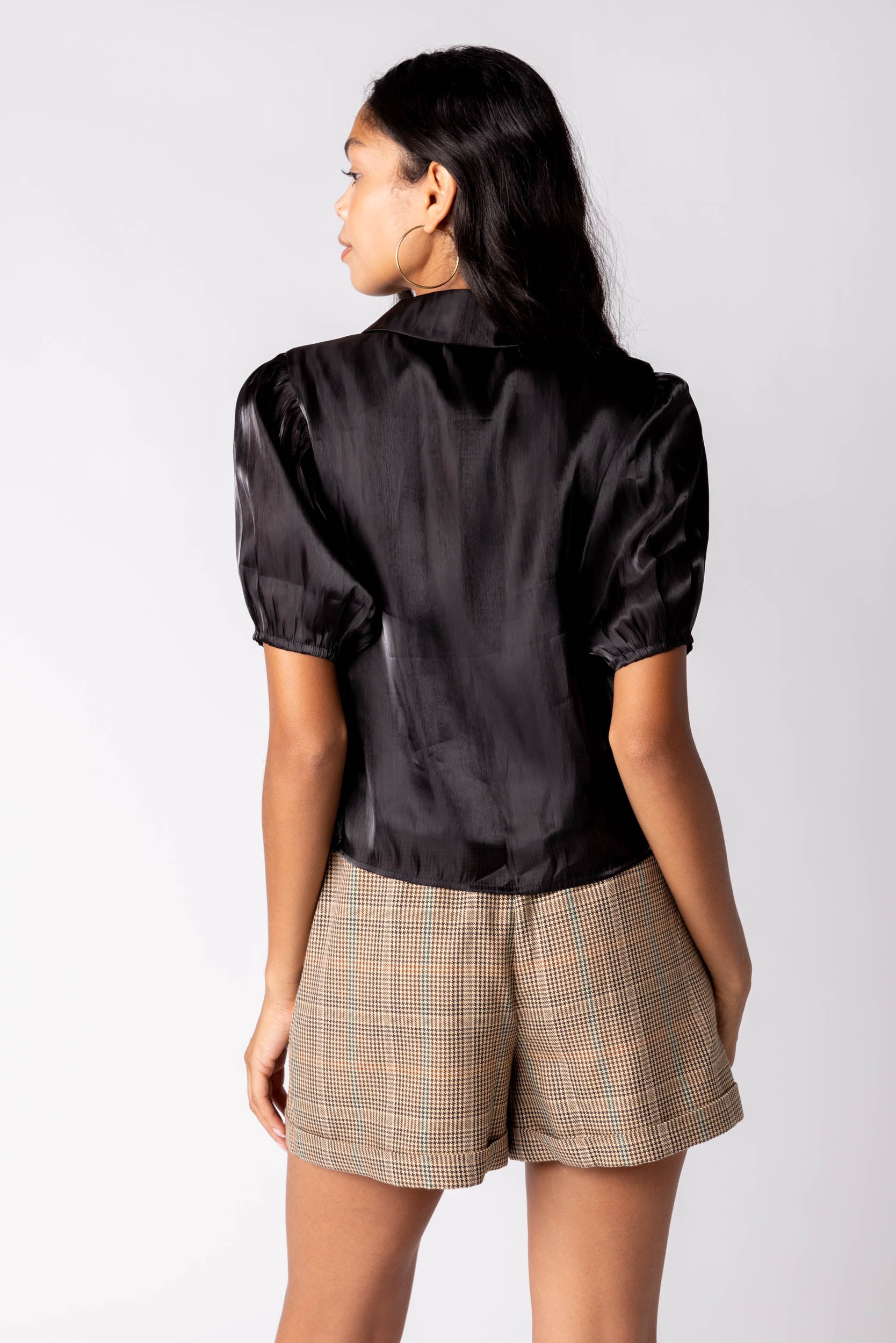 Kailey Peplum Hem Blouse - fab'rik