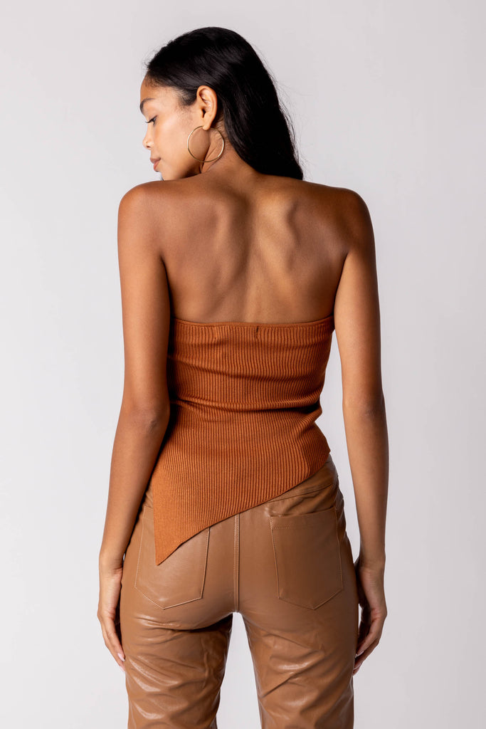 Mia Asymmetrical Tube Top - fab'rik