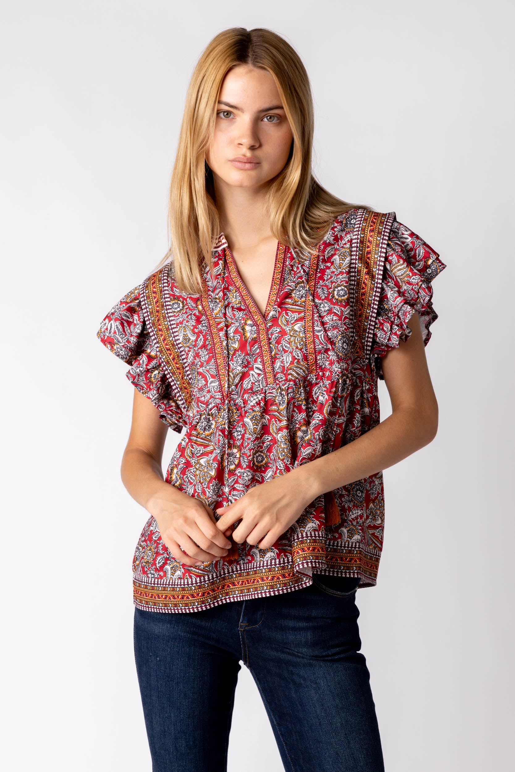 Lori Printed Top - fab'rik