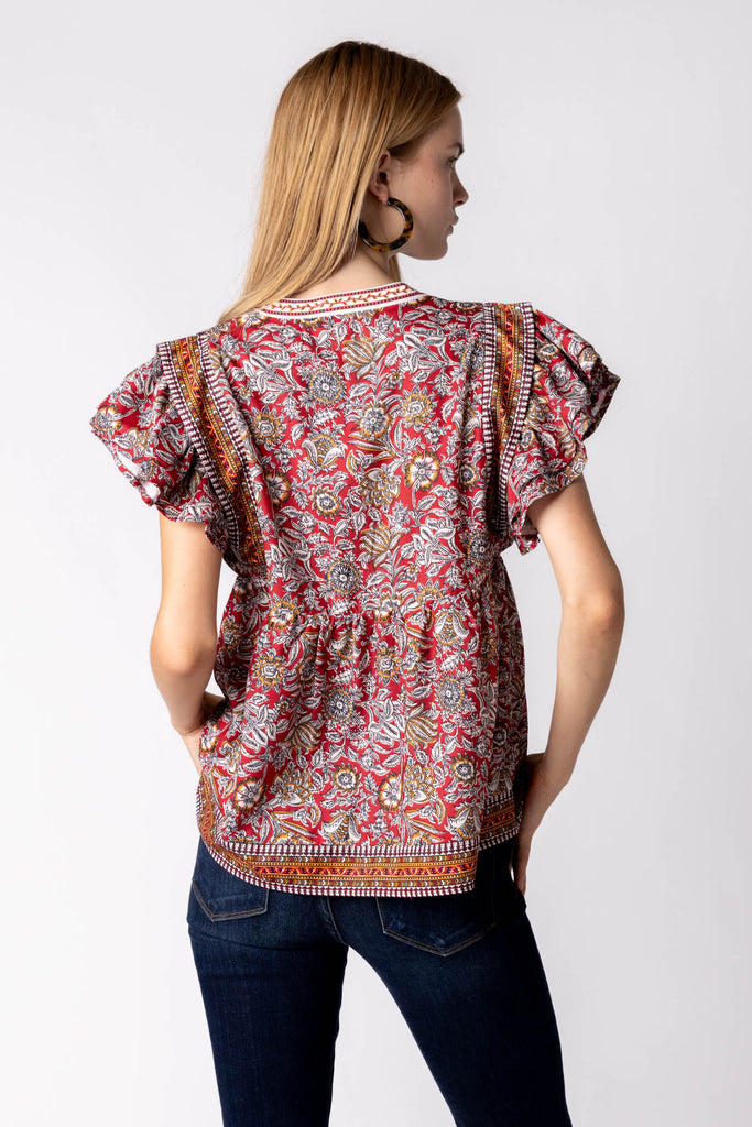 Lori Printed Top - fab'rik