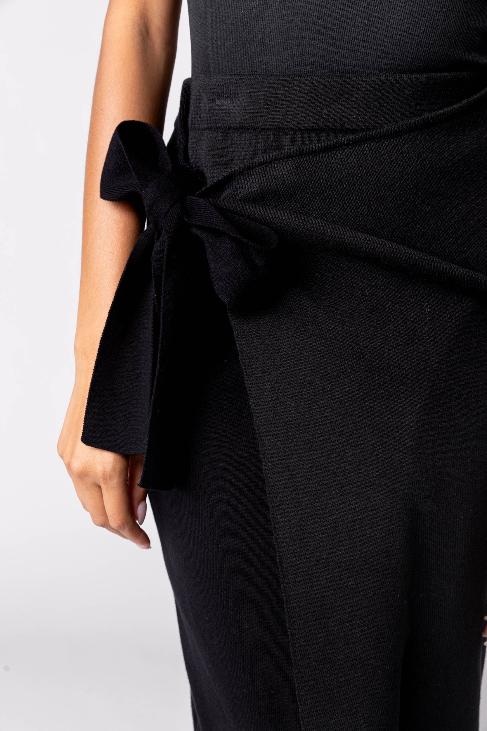 Isabel Knit Wrap Skirt - fab'rik