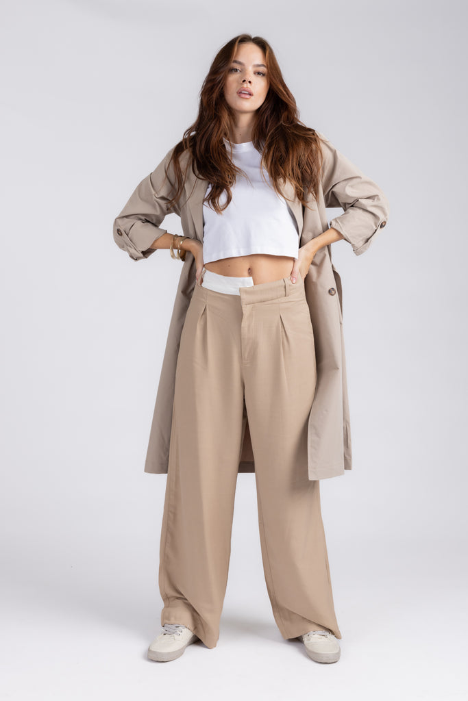 Macie Asymmetrical Trousers - fab'rik