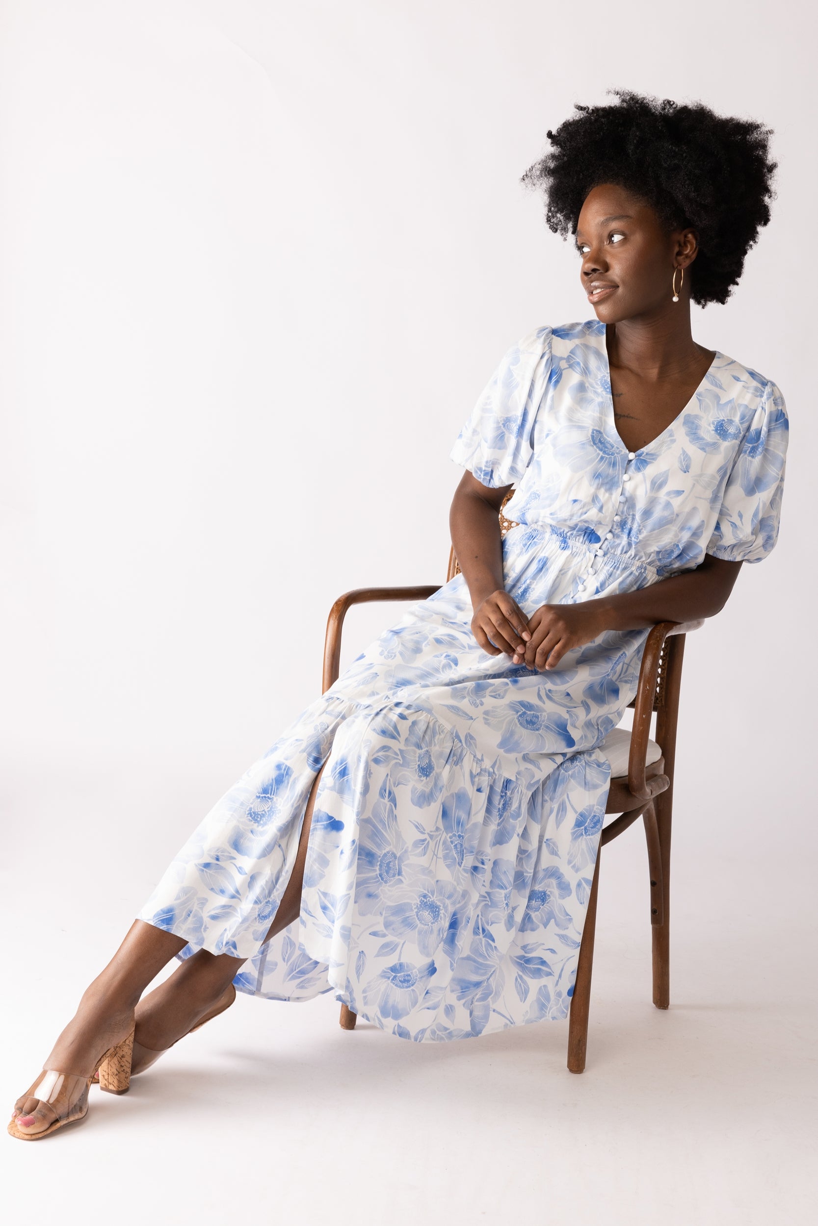Nova Floral Maxi Dress - fab'rik
