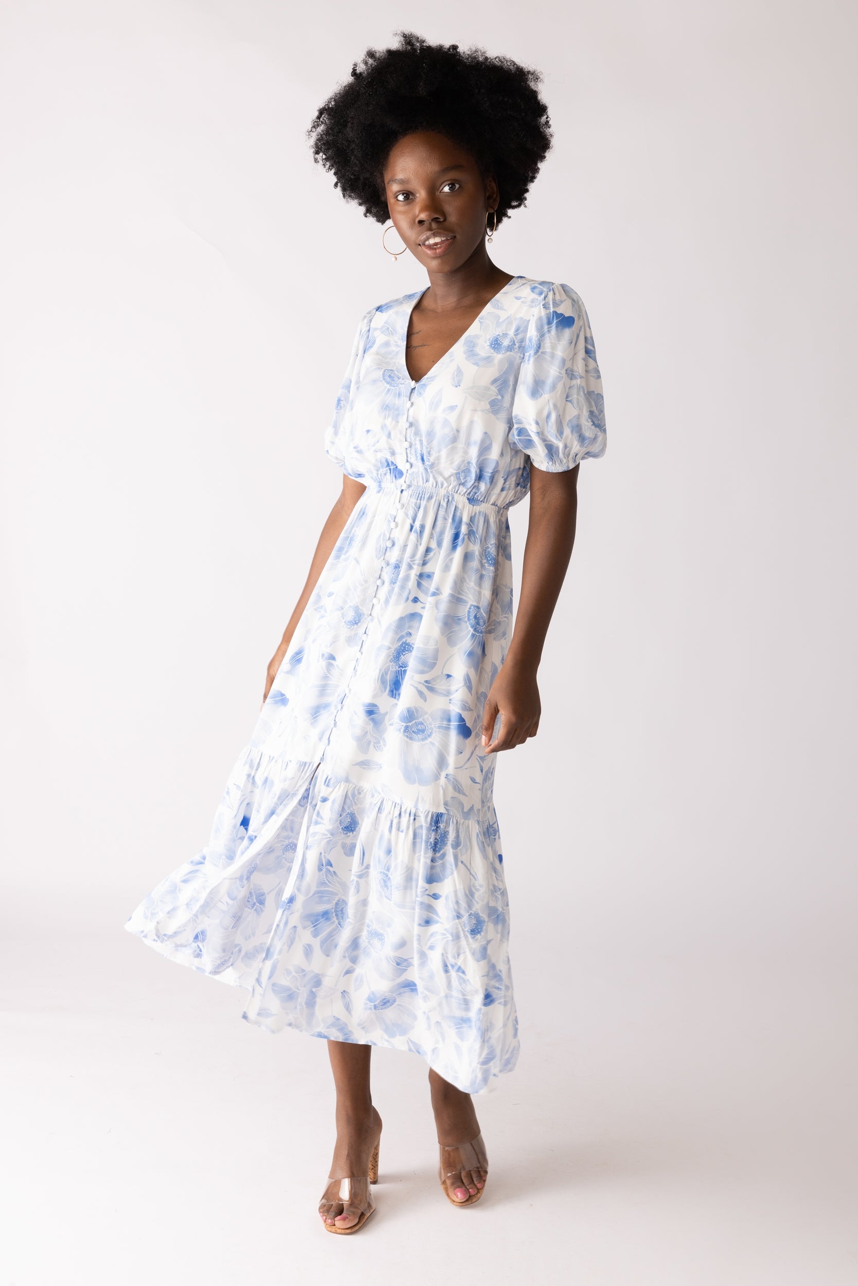 Nova Floral Maxi Dress - fab'rik