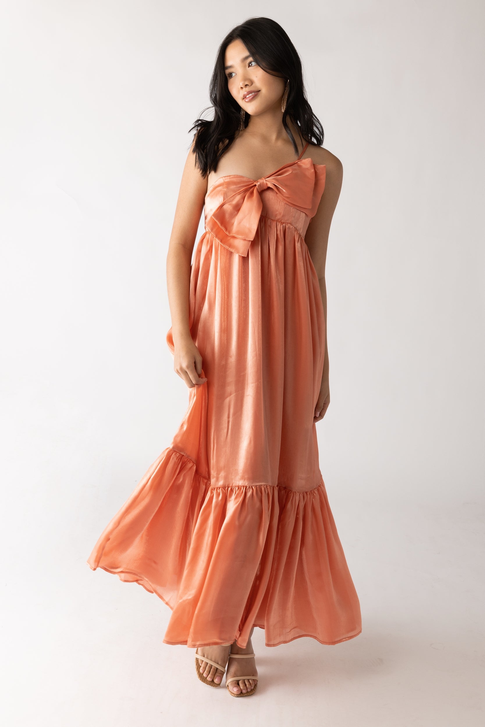 Louise Iridescent Maxi Dress - fab'rik