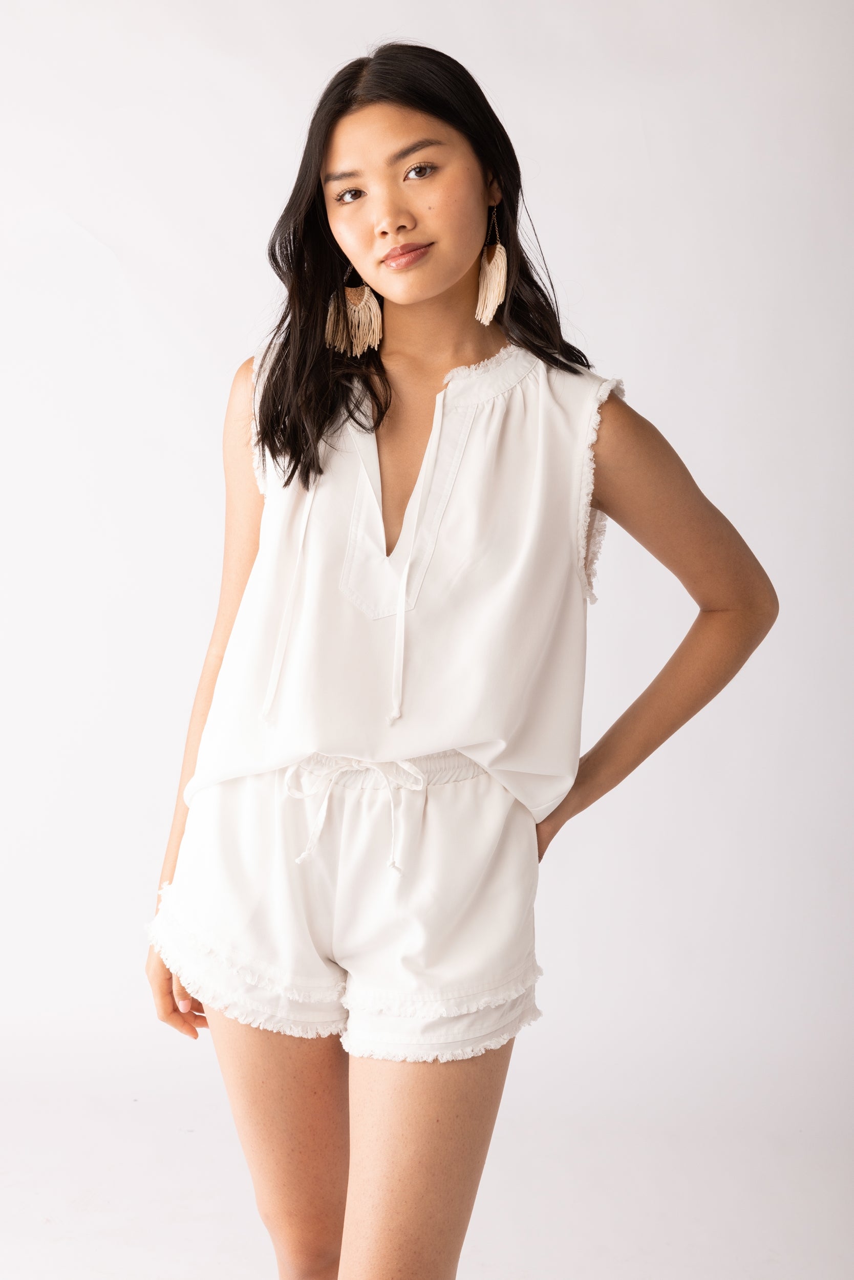 Nova Frayed Shorts - fab'rik