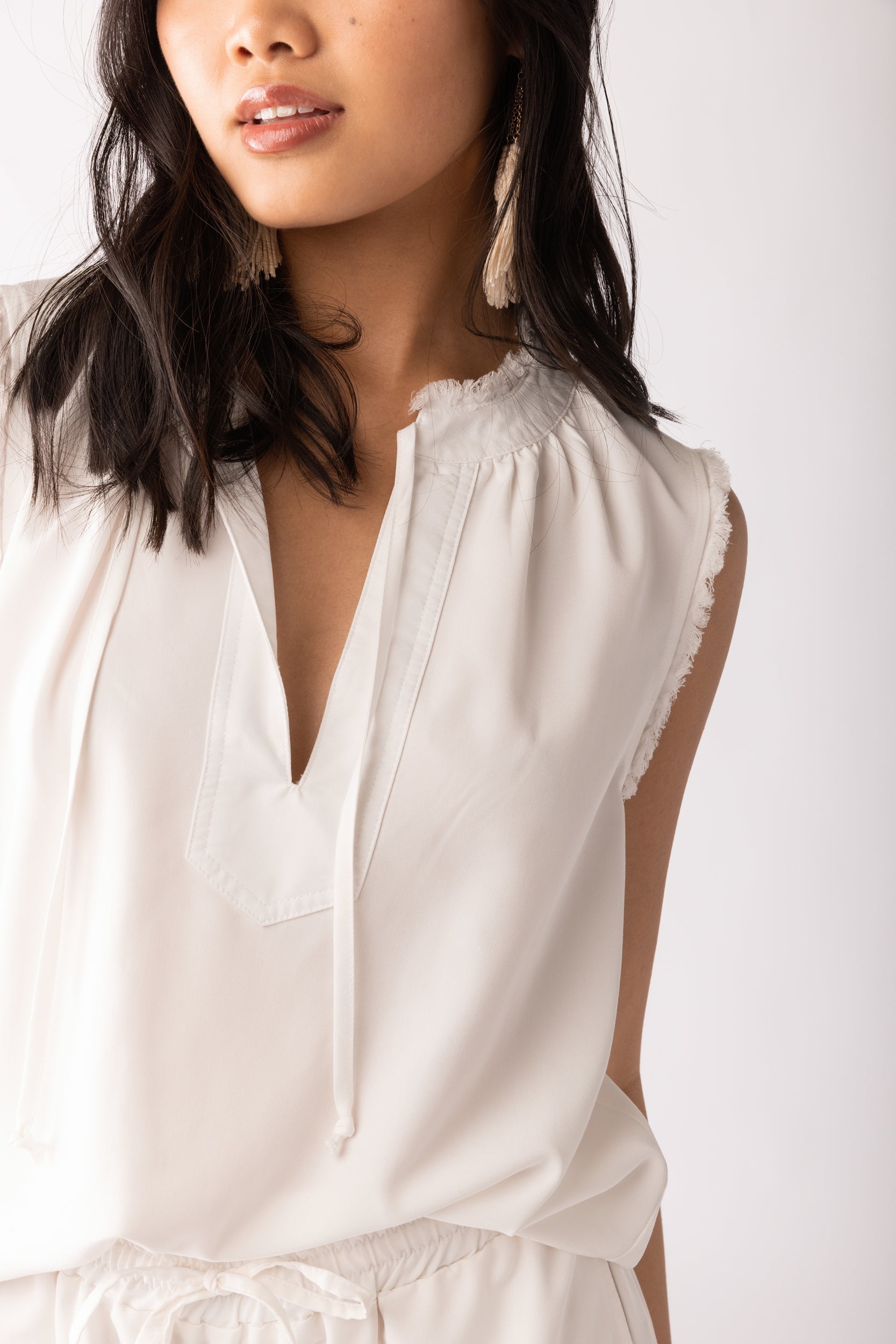 Nova Frayed Tank - fab'rik