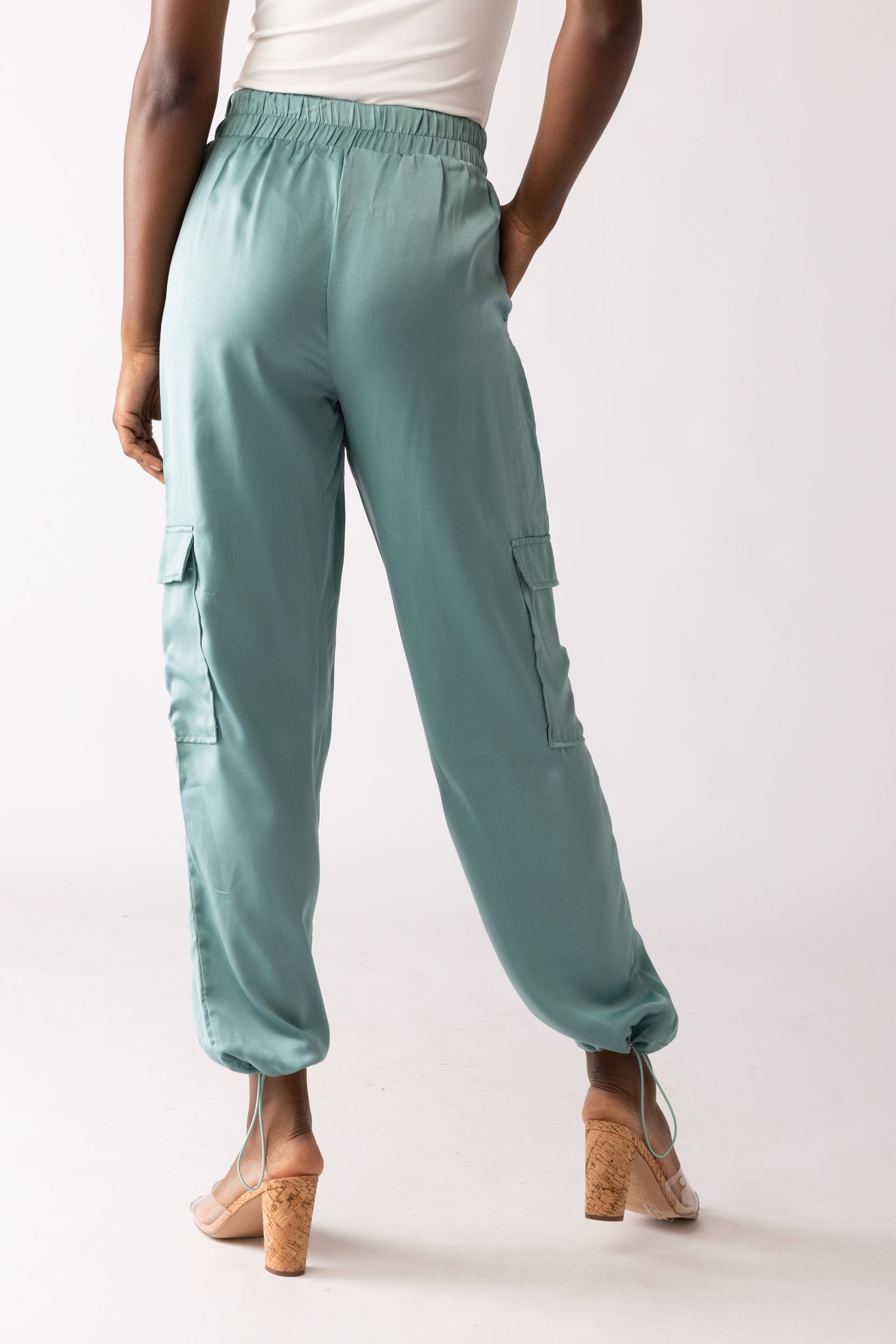 Sasha Drawstring Hem Jogger - fab'rik