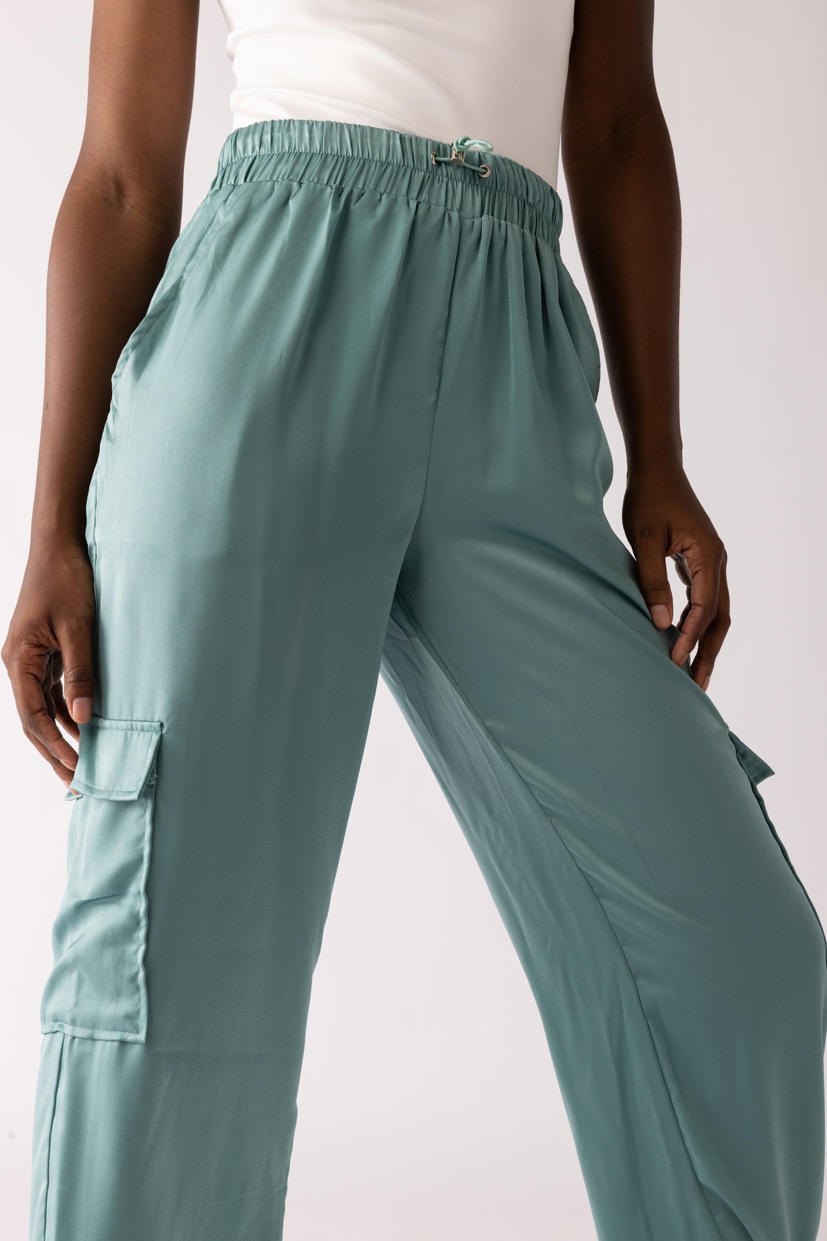 Sasha Drawstring Hem Jogger - fab'rik