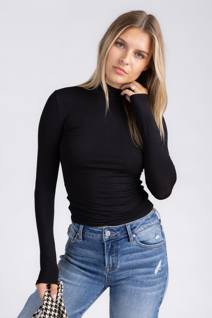 Vanessa Jersey Turtleneck - fab'rik