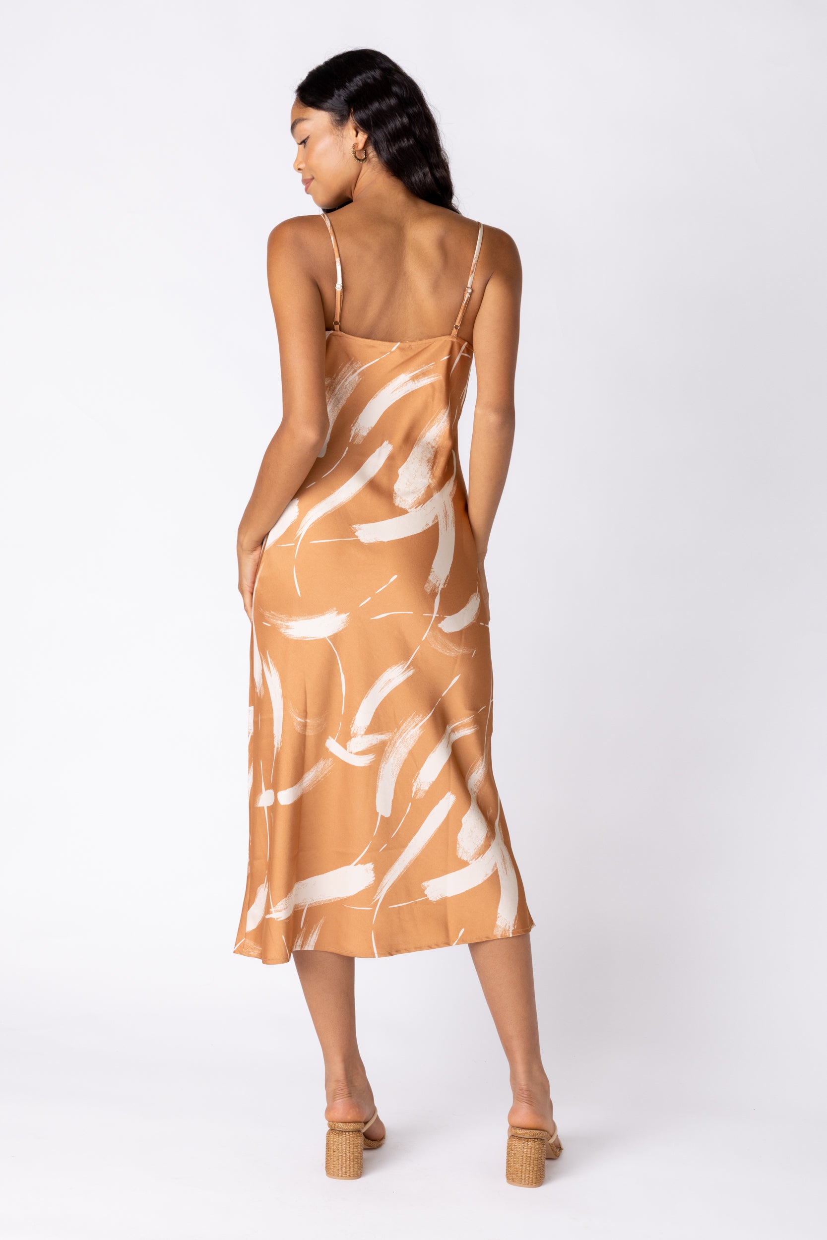 Francis Cinch Detail Slip Dress - fab'rik