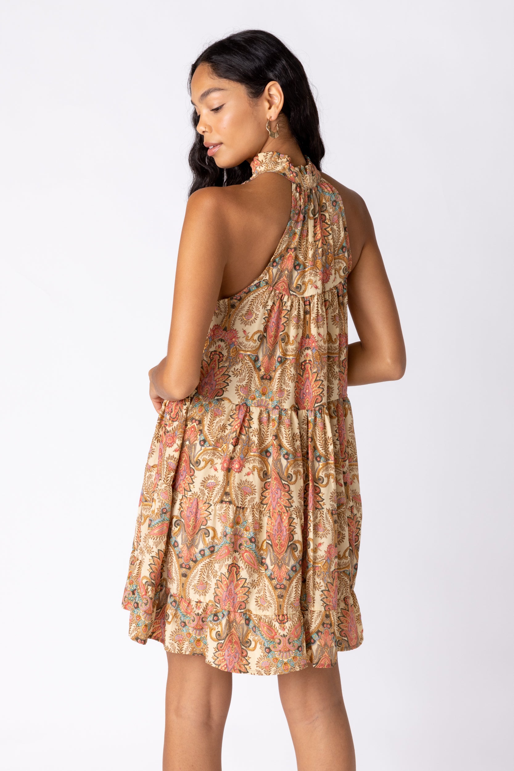 Clara Printed Mini Dress - fab'rik