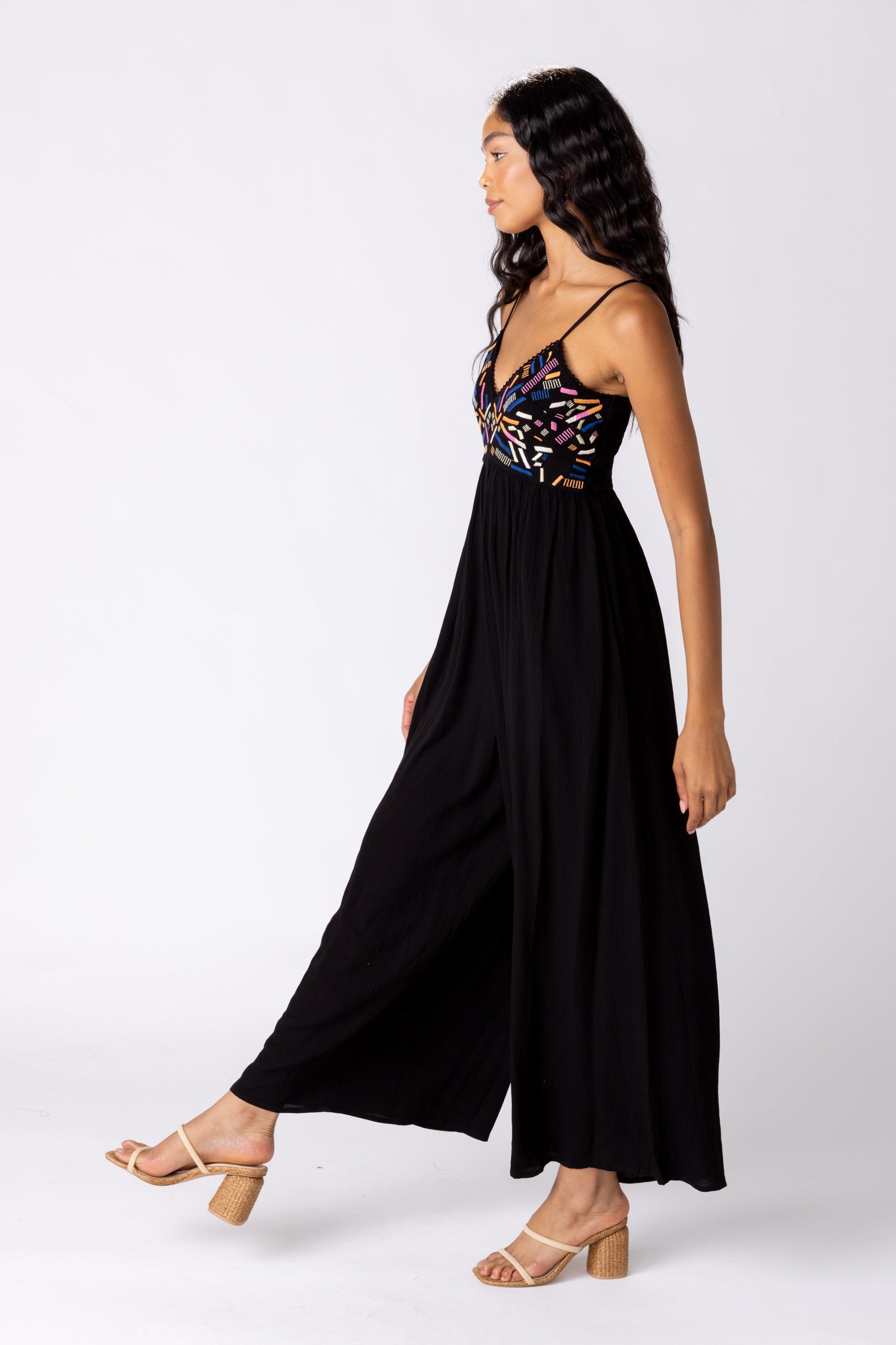 Nix Embroidered Jumpsuit - fab'rik