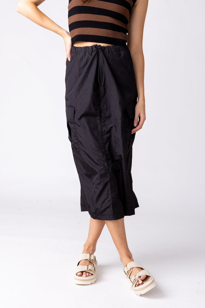 Vivi Cargo Midi Skirt - fab'rik