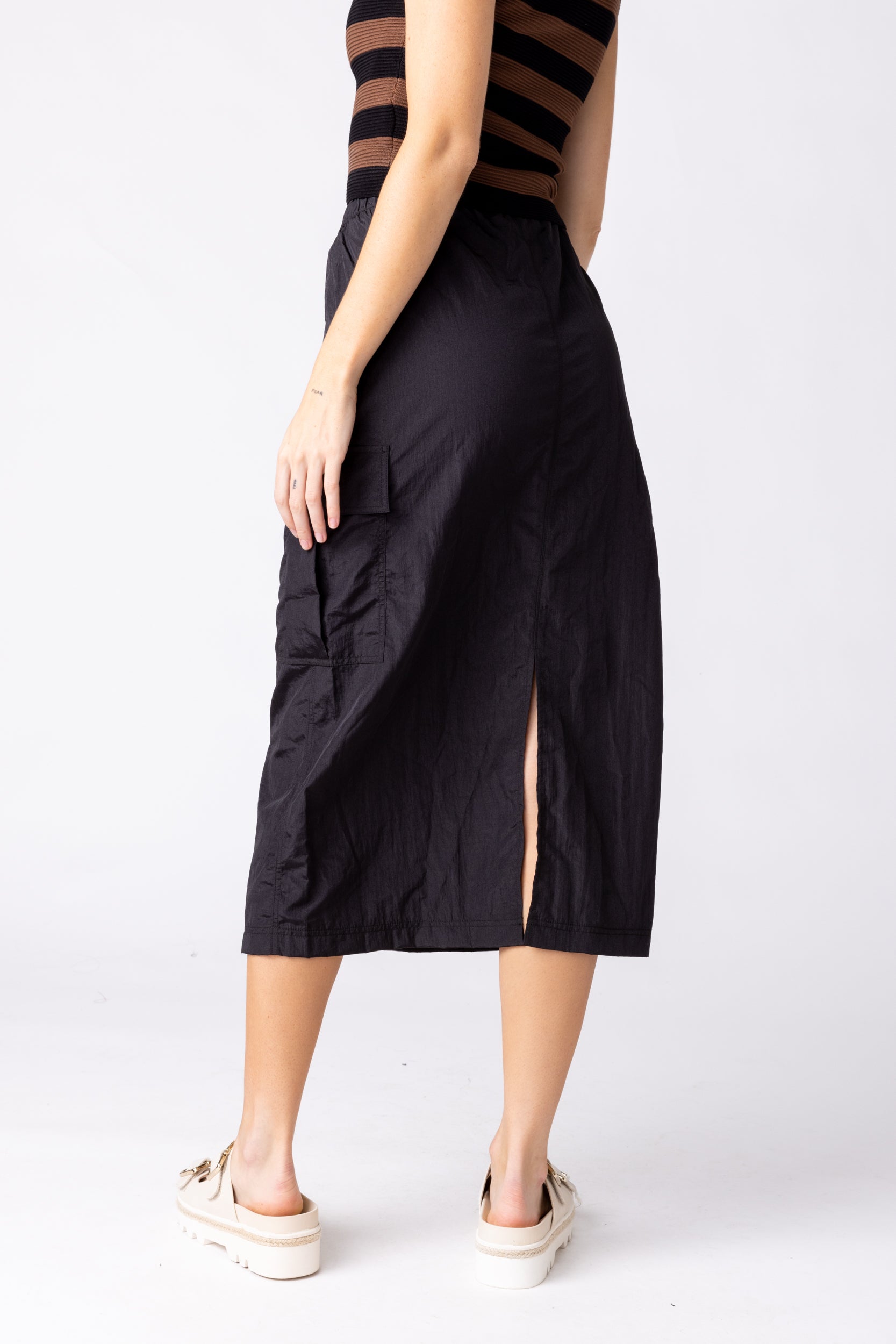 Vivi Cargo Midi Skirt - fab'rik