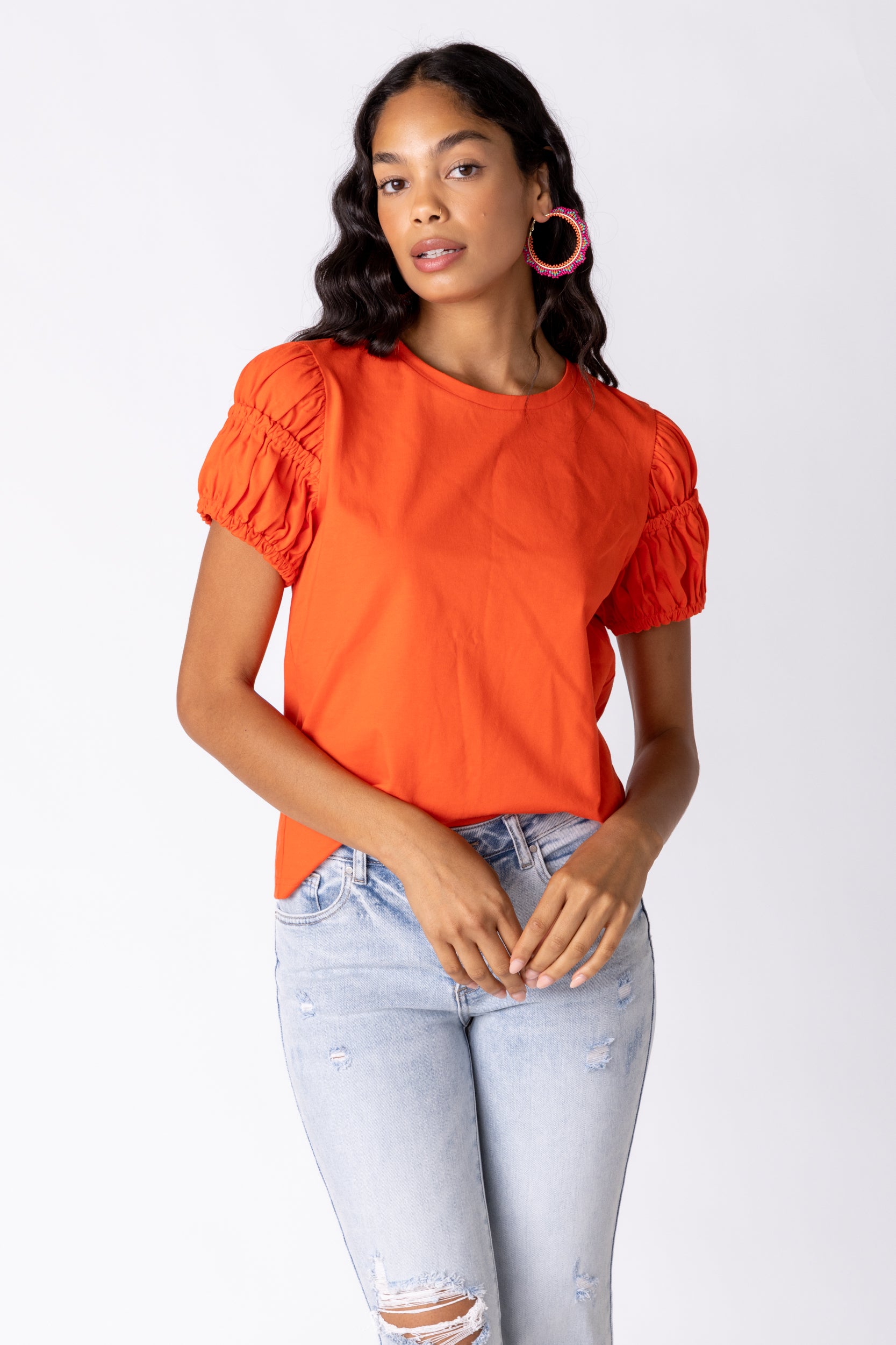 Gavin Puff Sleeve Tee - fab'rik