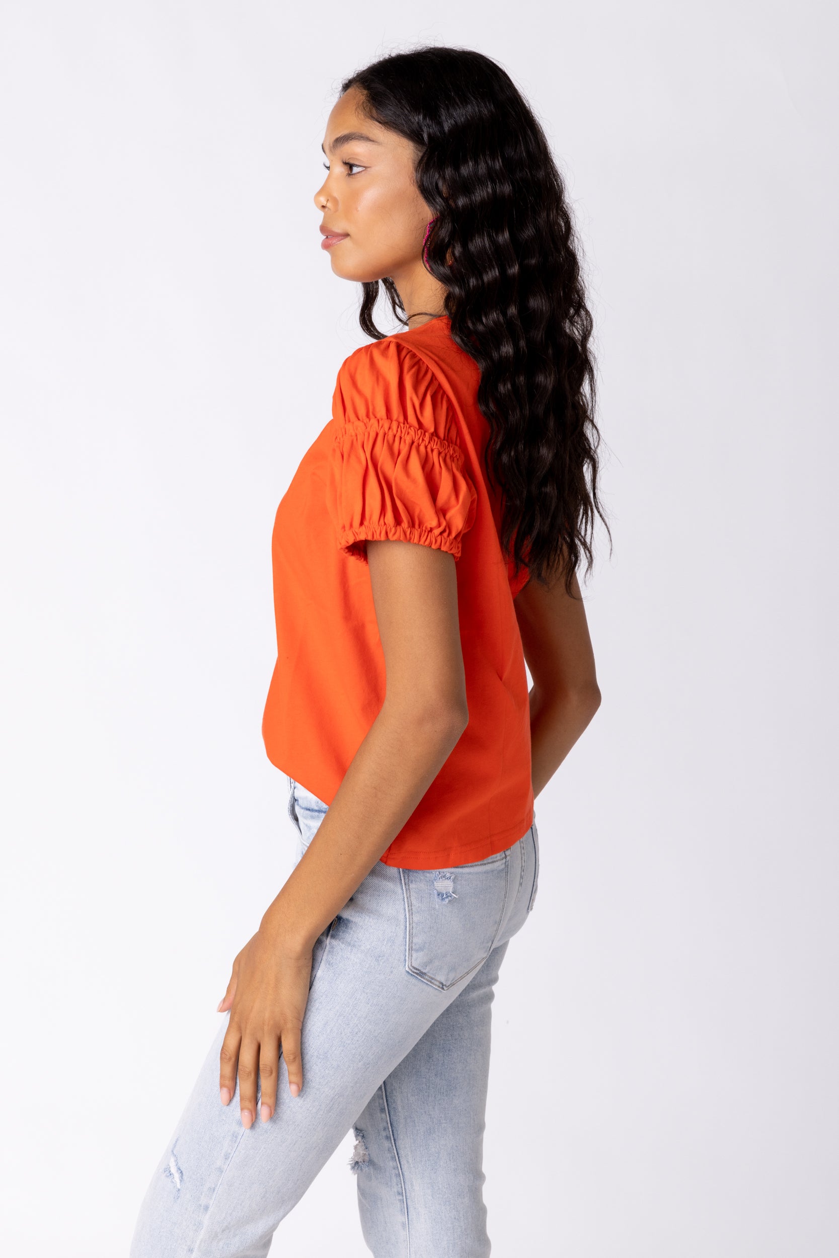 Gavin Puff Sleeve Tee - fab'rik