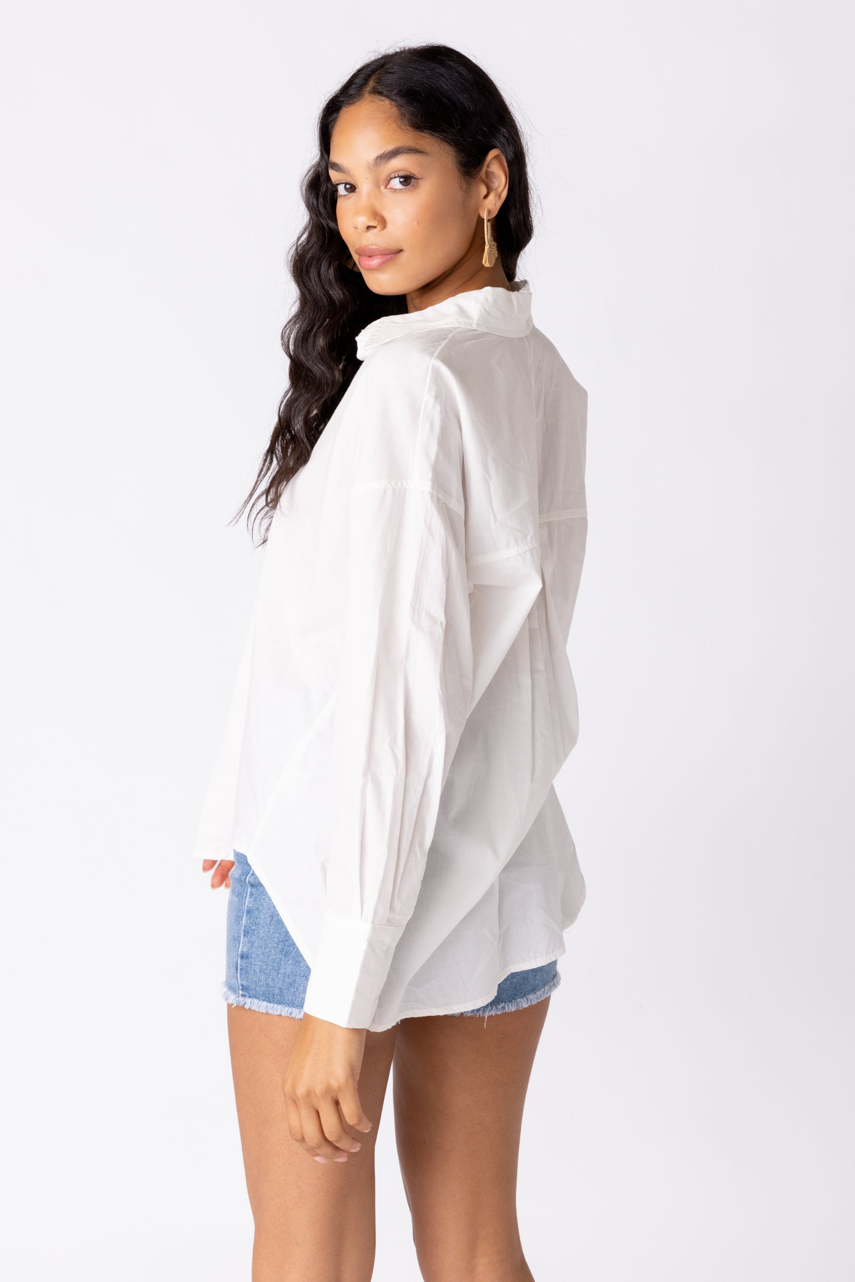 Levine Button Down Blouse - fab'rik