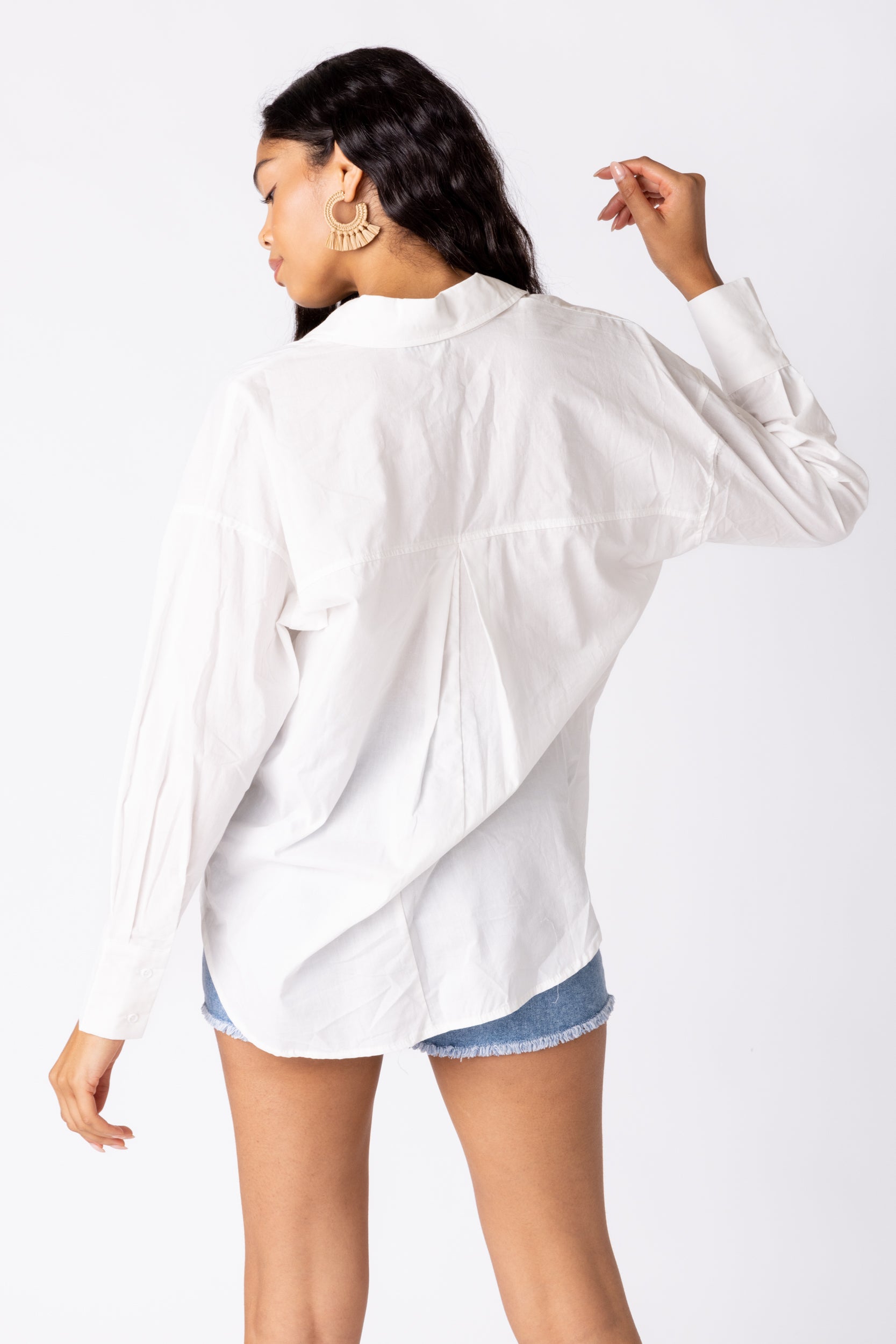 Levine Button Down Blouse - fab'rik
