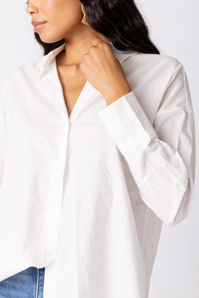 Levine Button Down Blouse - fab'rik