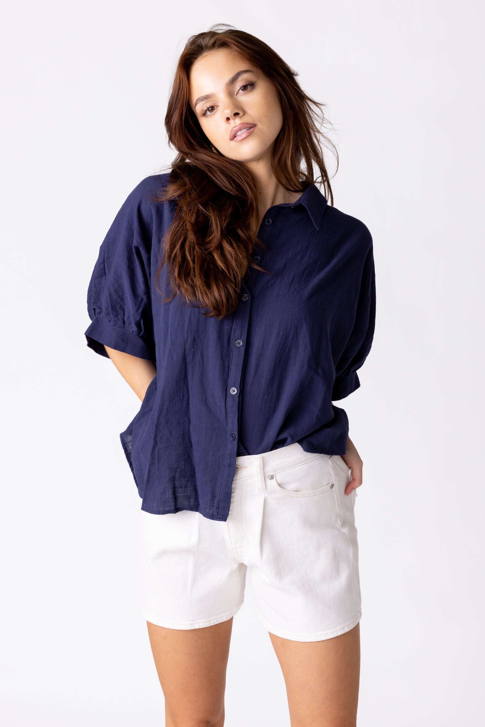 Eleanor Button Blouse - fab'rik