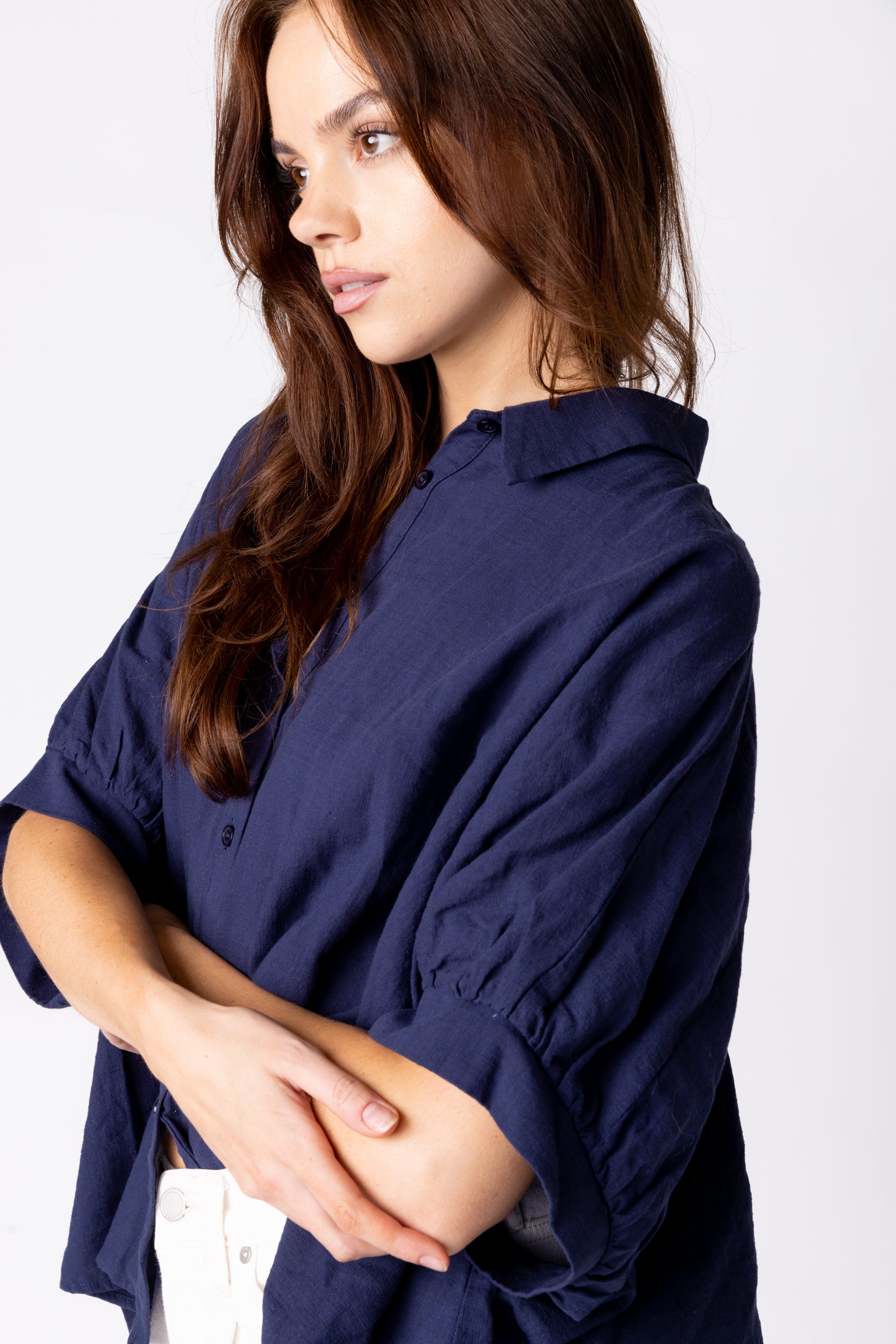 Eleanor Button Blouse - fab'rik