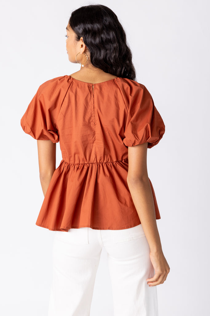 Betty Puff Sleeve Blouse - fab'rik