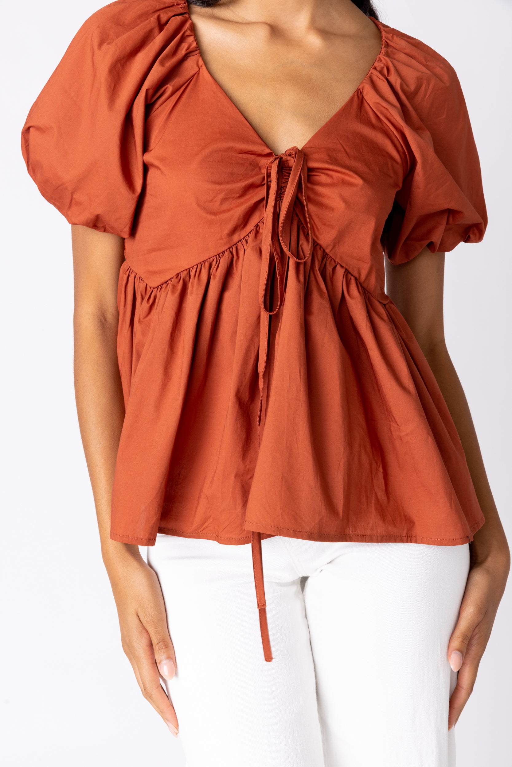 Betty Puff Sleeve Blouse - fab'rik