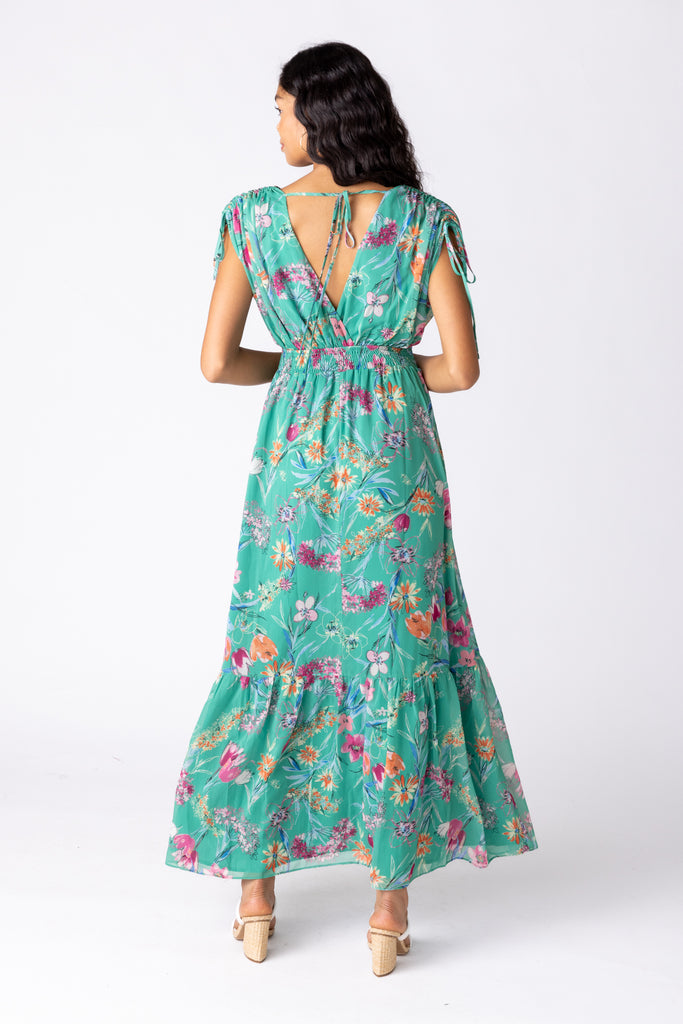 Liberty Floral Maxi Dress - fab'rik