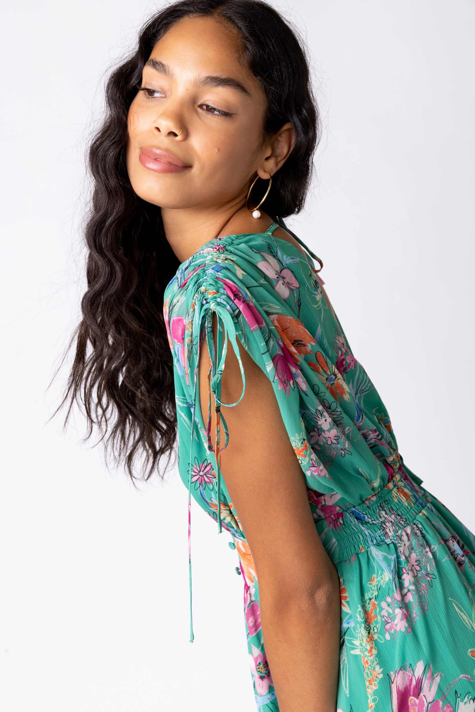 Liberty Floral Maxi Dress - fab'rik