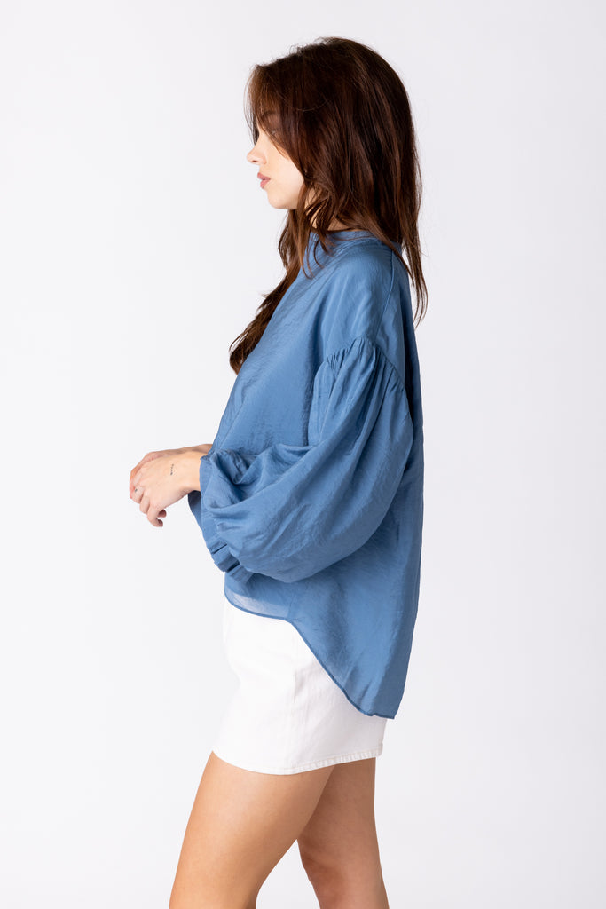 Naomi Button Up Blouse - fab'rik