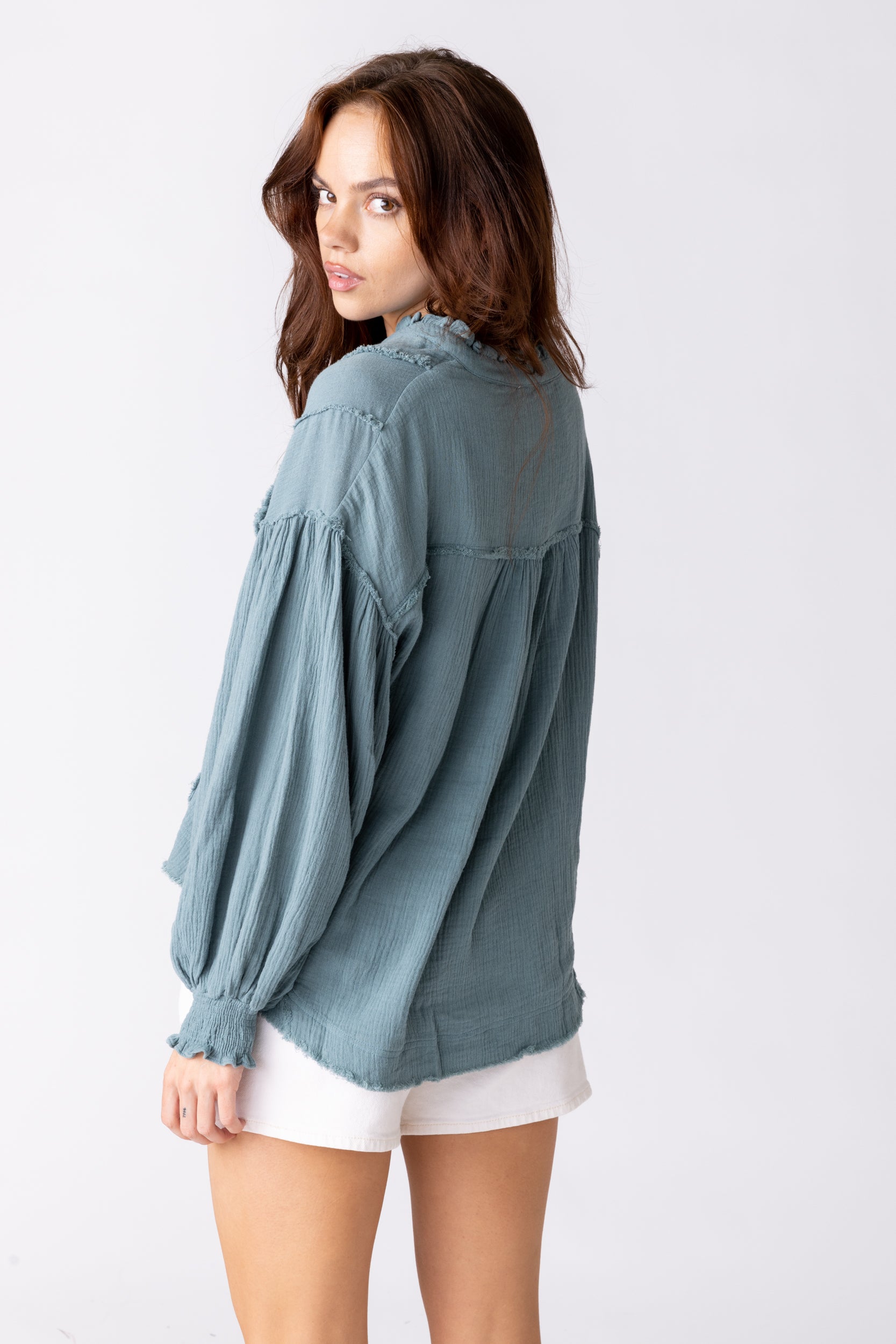Cori Long Sleeve Blouse - fab'rik