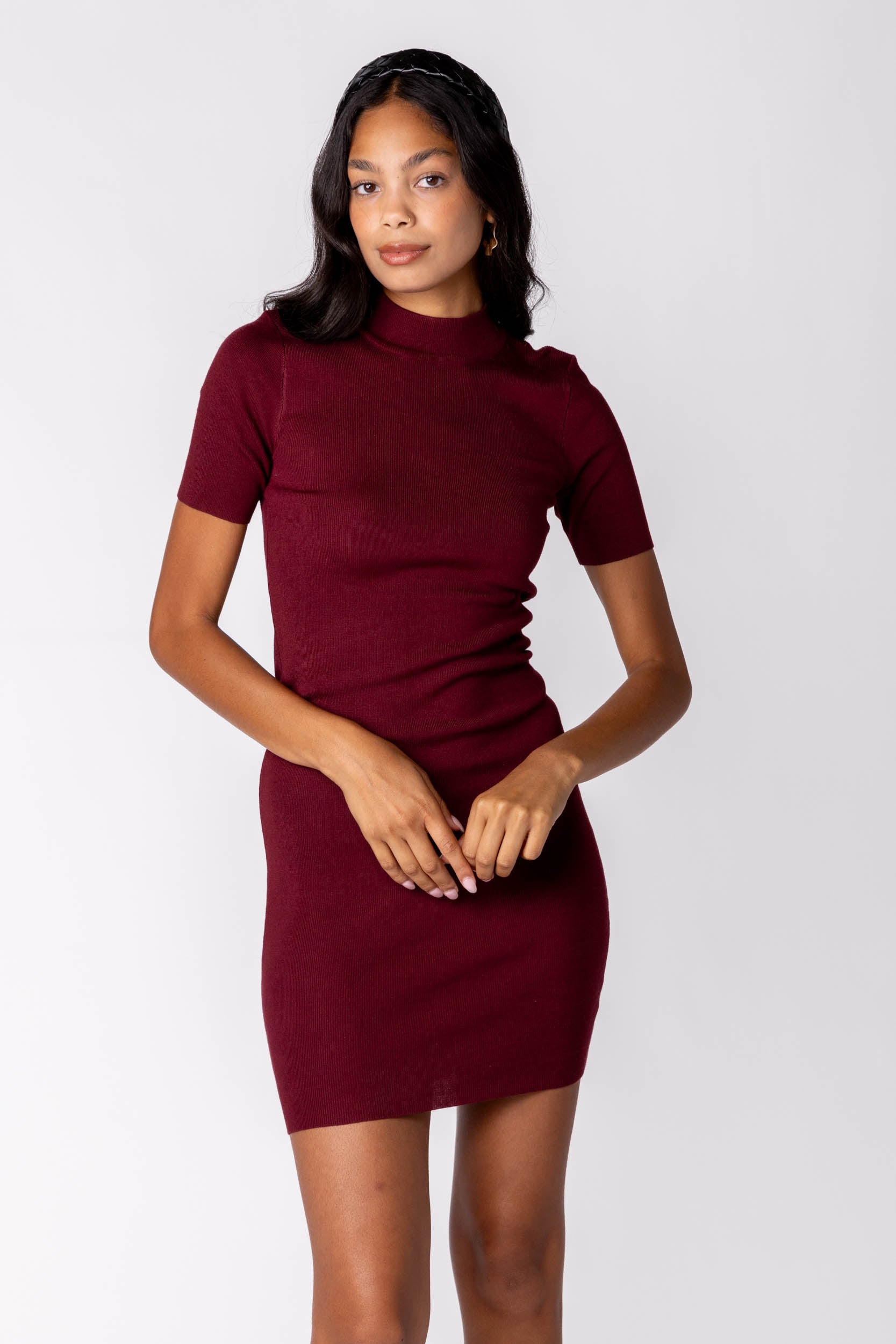 Gabriella Sweater Mini Dress - fab'rik