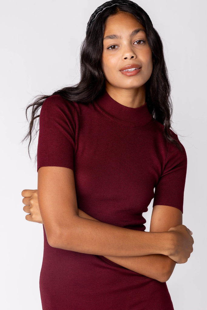 Gabriella Sweater Mini Dress - fab'rik