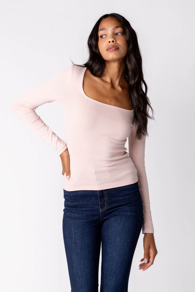Beatrix Square Neckline Top - fab'rik